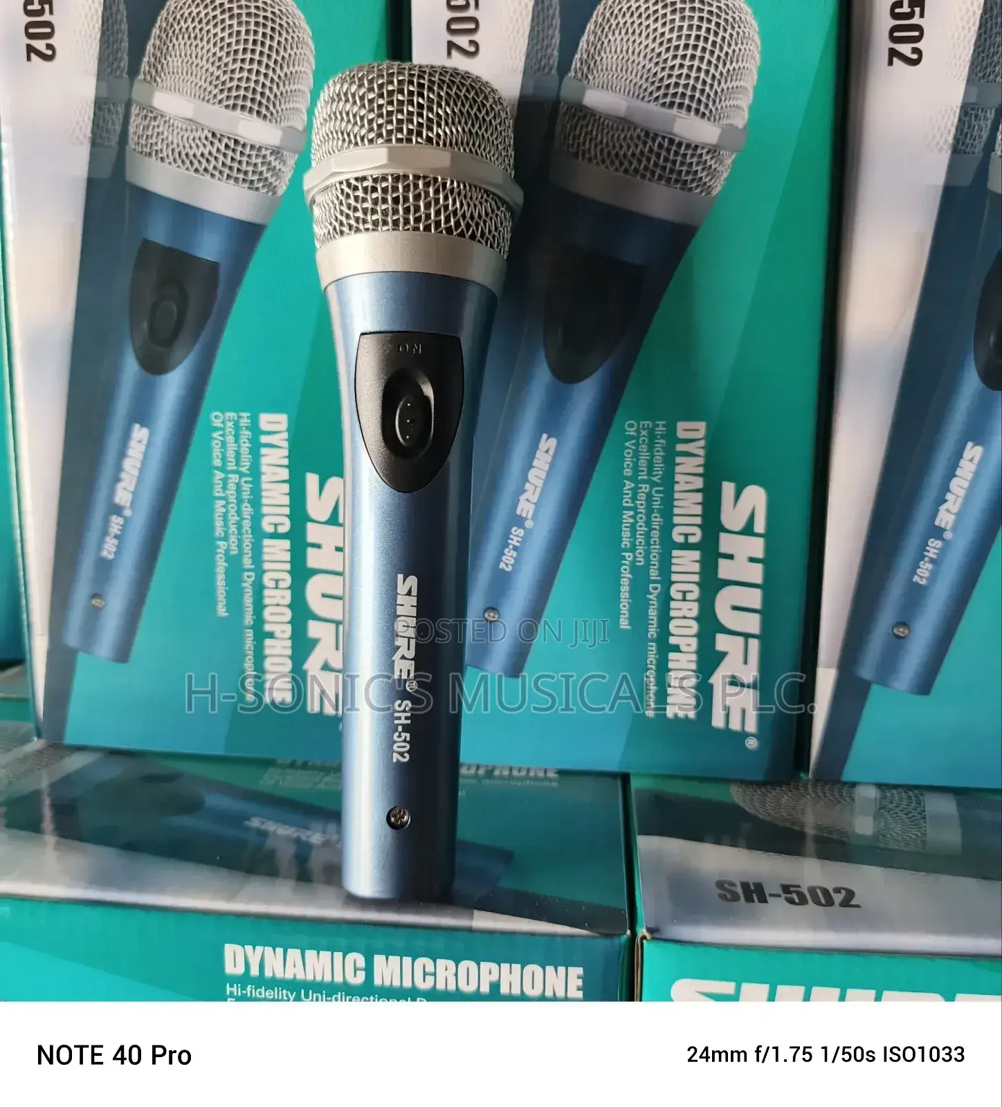 Shure Sh-502 Weird Dynamic Microphone