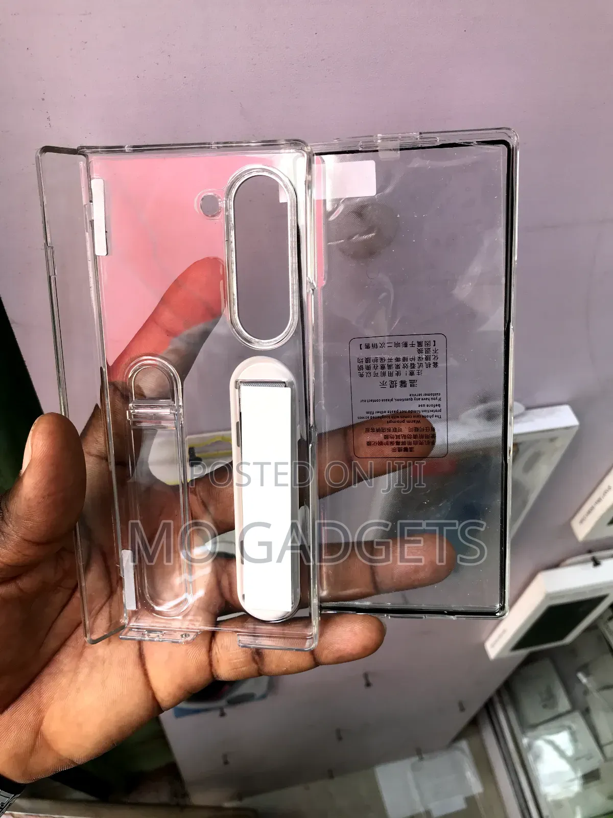 Fold Transperent Case With Strap Kickstand for Fold 5 6