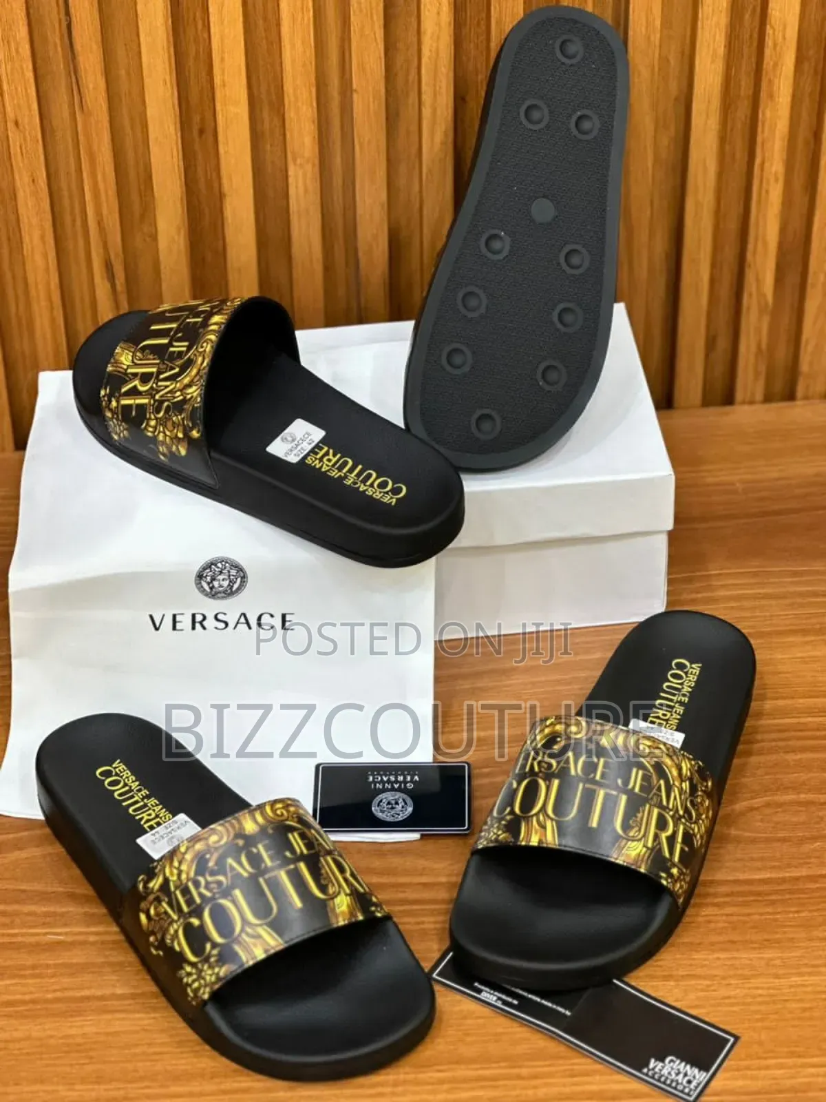 Original Versace Slides Available in Store