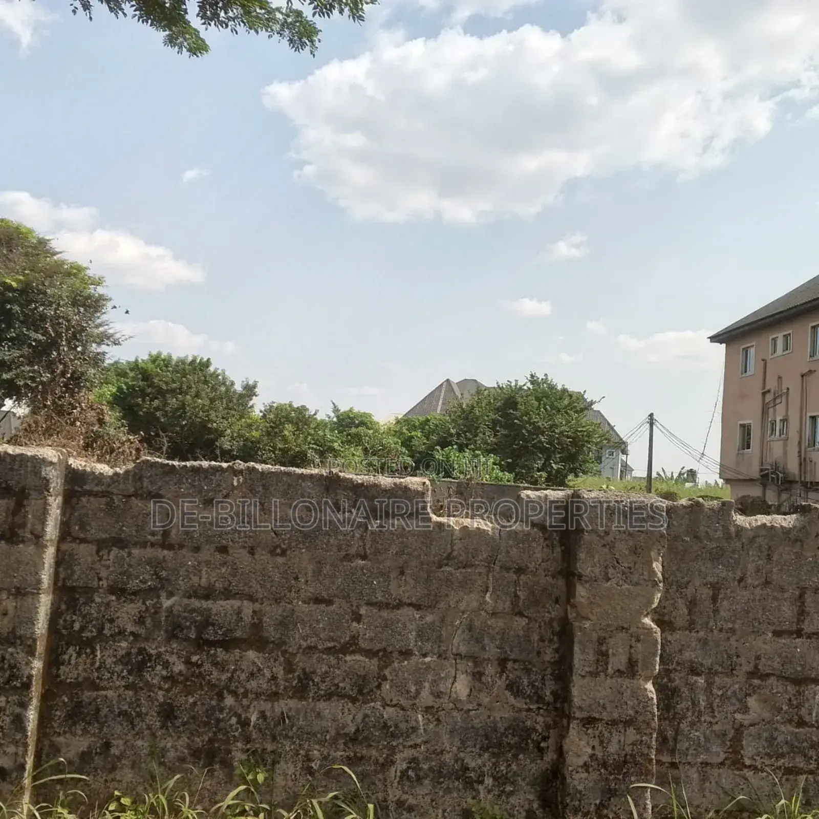 Two Plots of Land at Bishop's Court Fenced Right Round