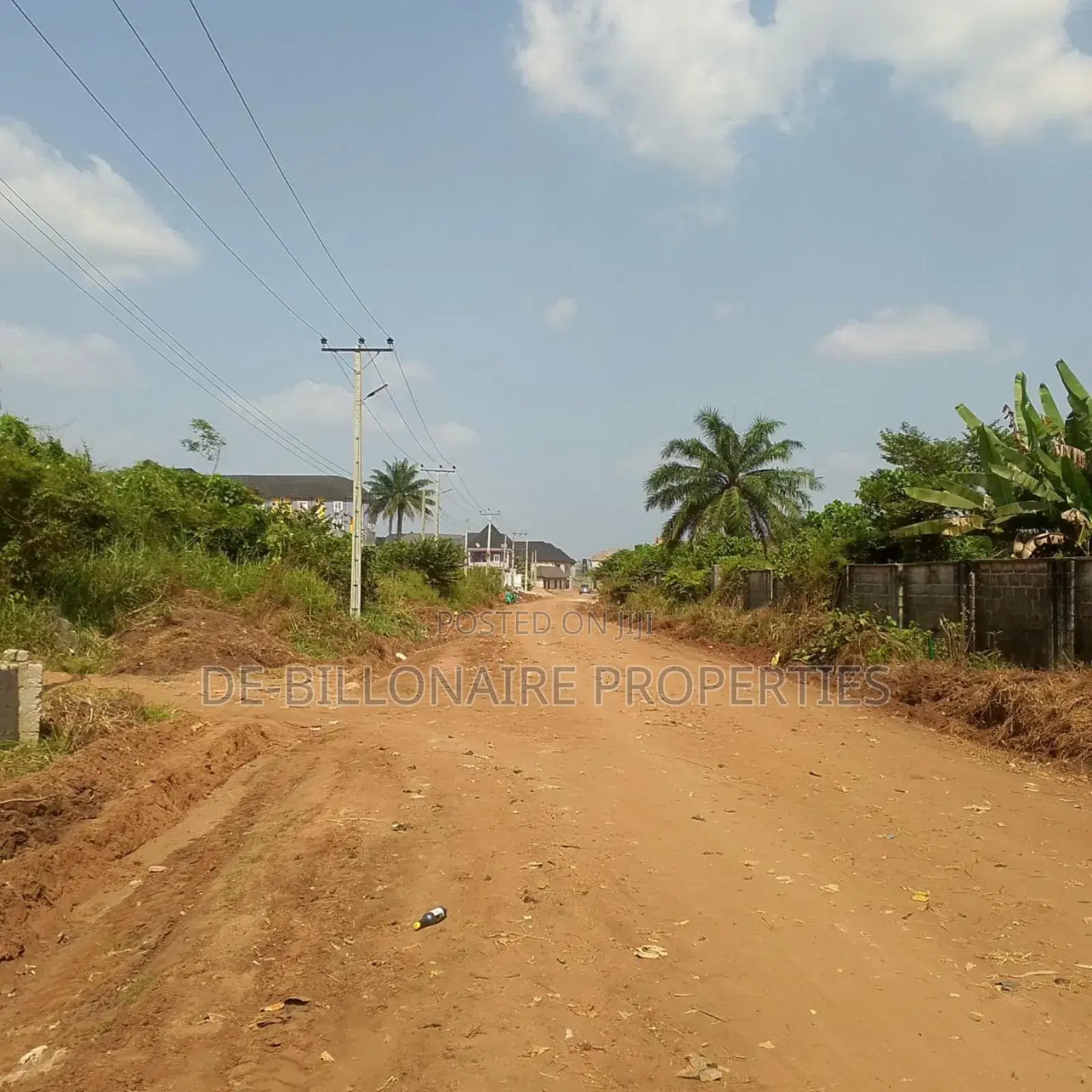 Two Plots of Land at Bishop's Court Fenced Right Round