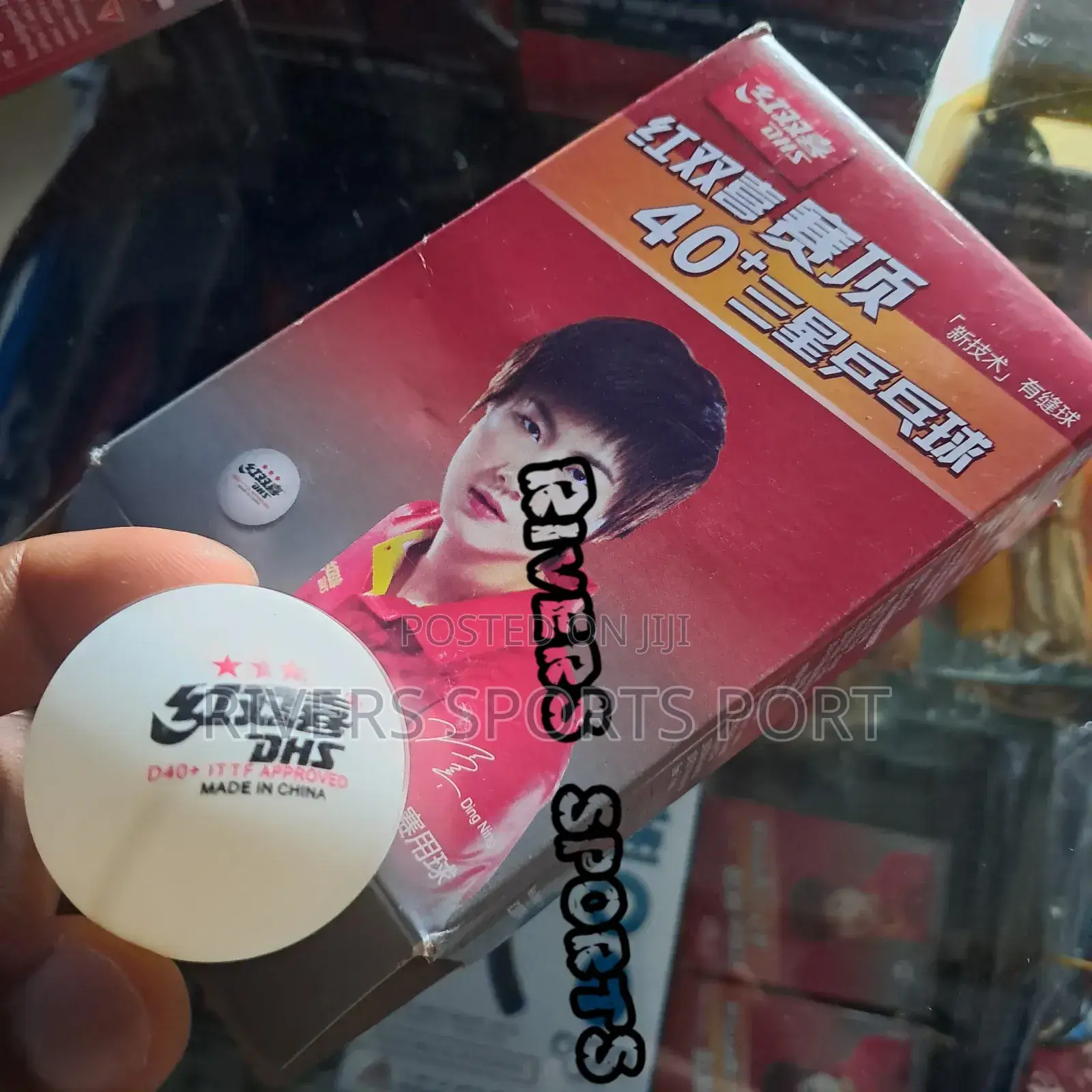 Heavy Duty 6in1 DHS D40+ Professional Table Tennis Ball