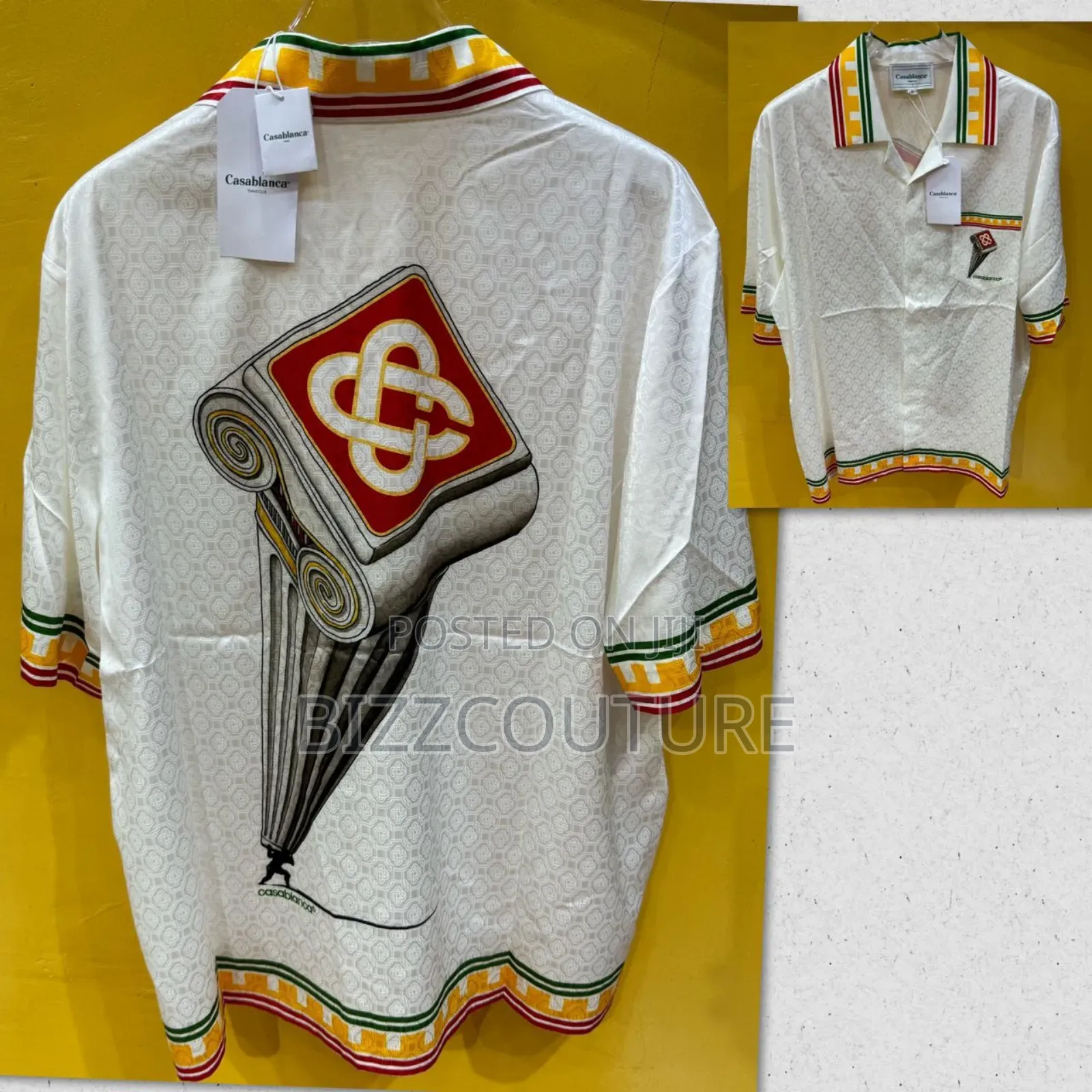 Original Casablanca Silk Shirts Available In Store