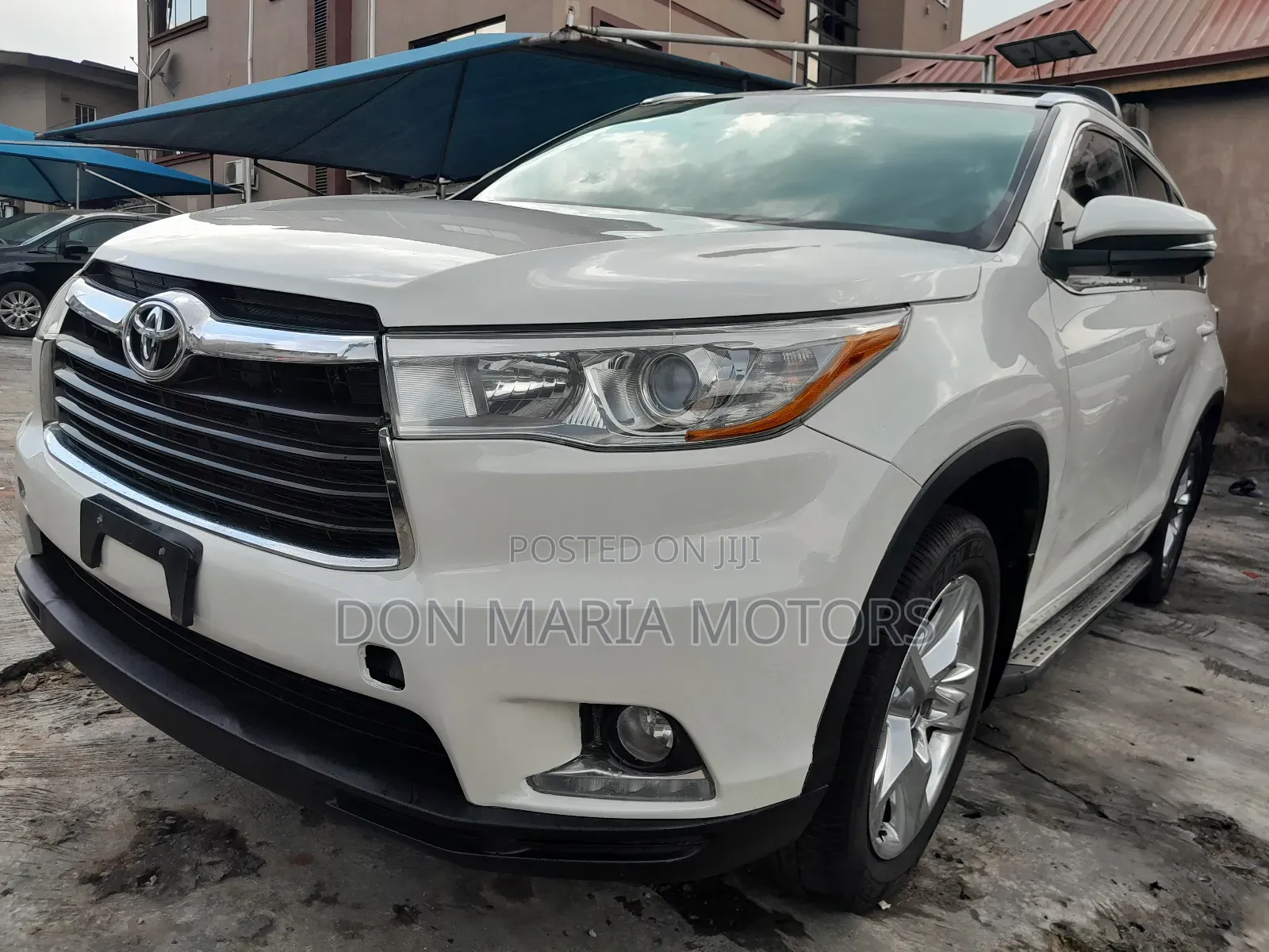 Toyota Highlander Limited 4dr SUV AWD (3.5L 6cyl 6A) 2014 White