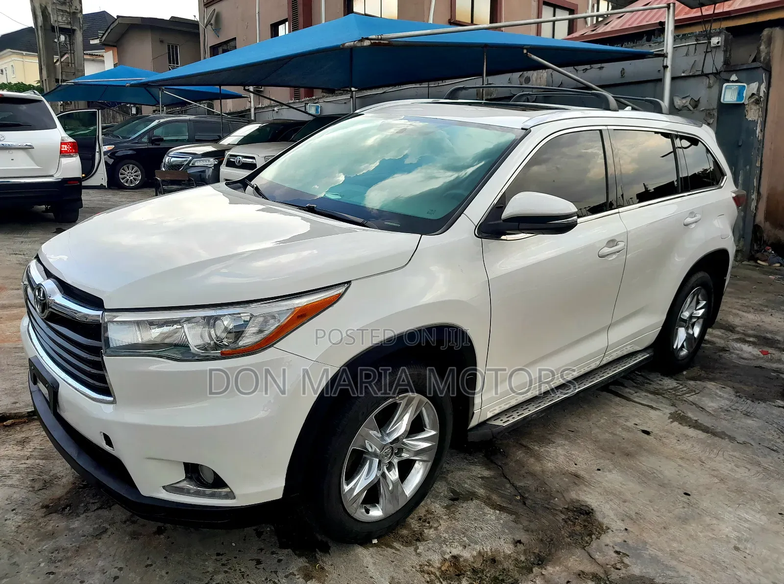 Toyota Highlander Limited 4dr SUV AWD (3.5L 6cyl 6A) 2014 White