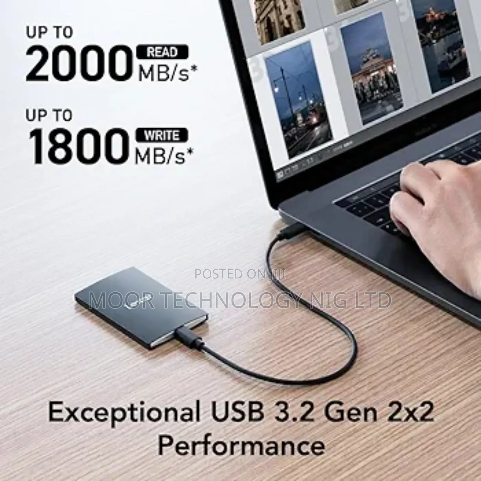 Portable External SSD Lexar Armor 700 1TB USB 3.2 Gen 2x2