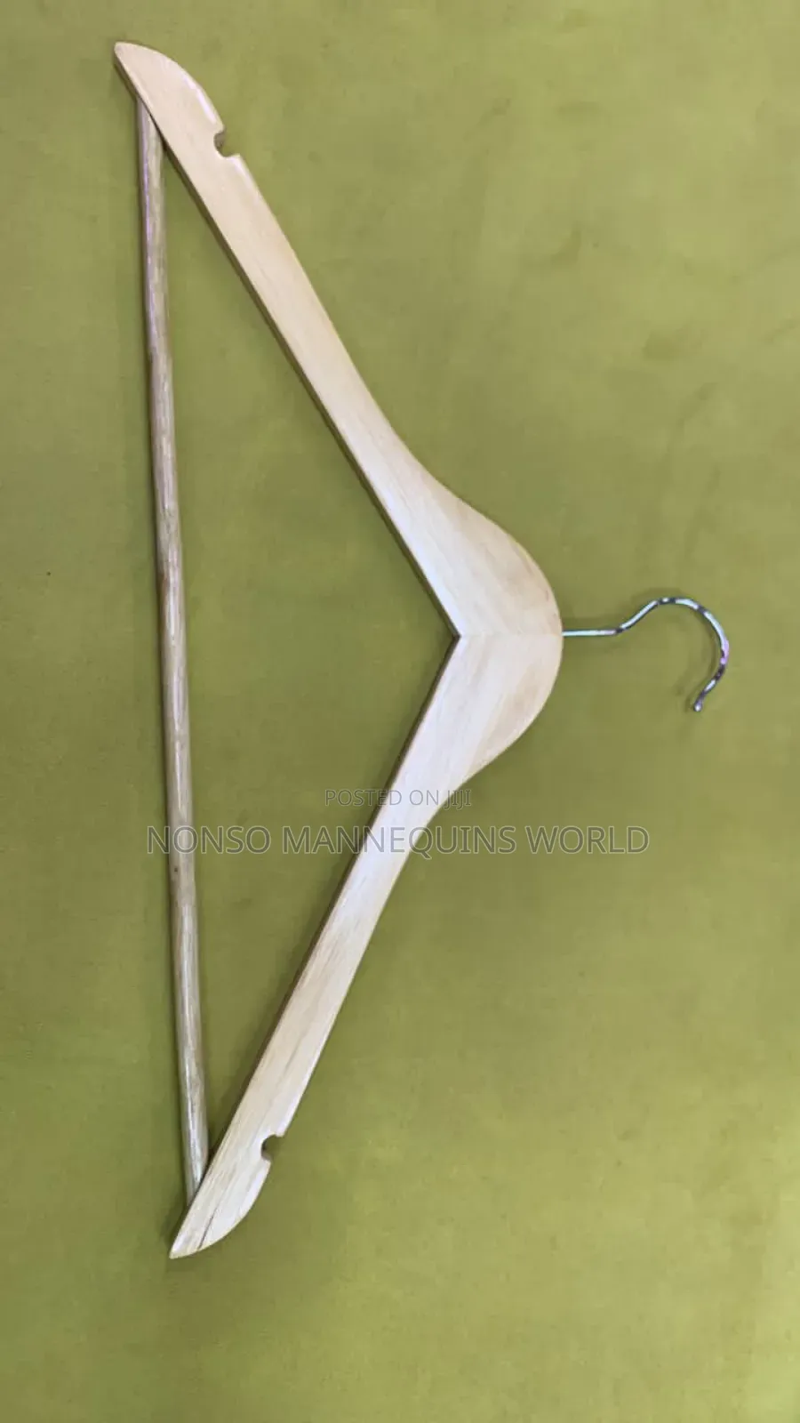 Wood Hangers for Clothes Displaying