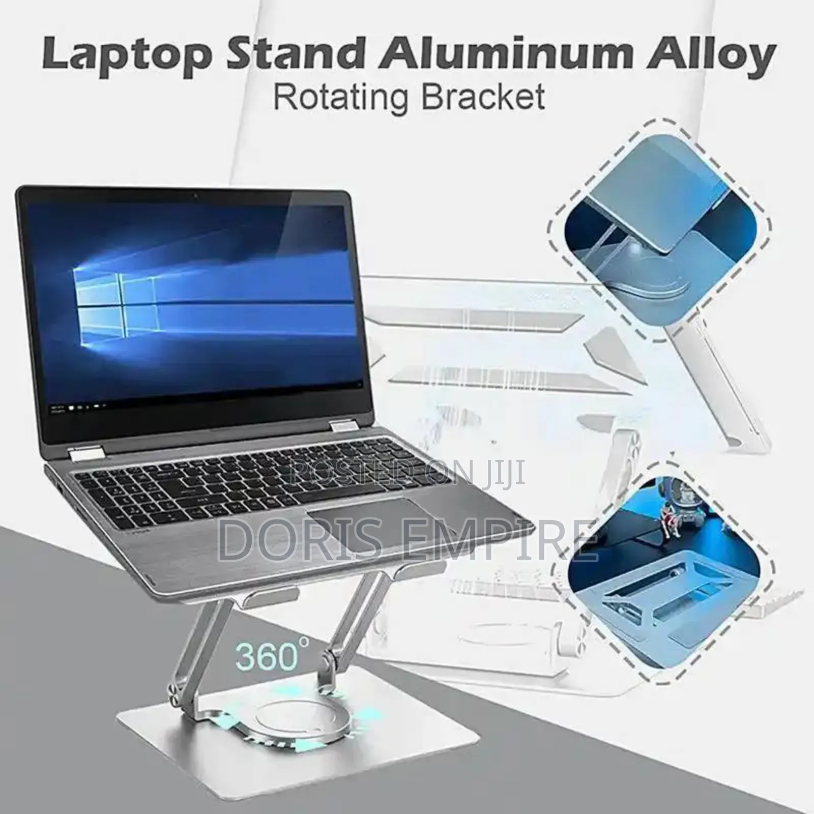 Qaulityaluminum Alloy Laptop Stand Adjustable Laptop Bracket