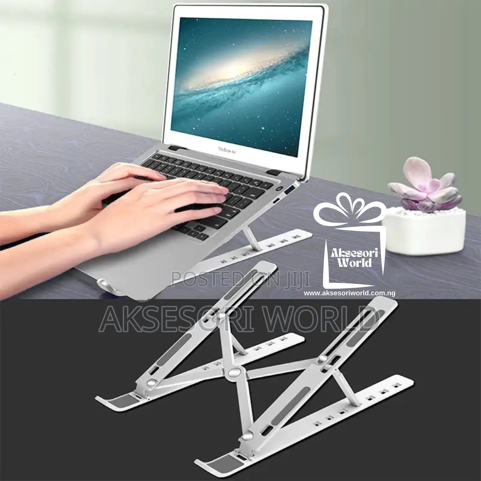 Stainless Steel Laptop Stand Metal