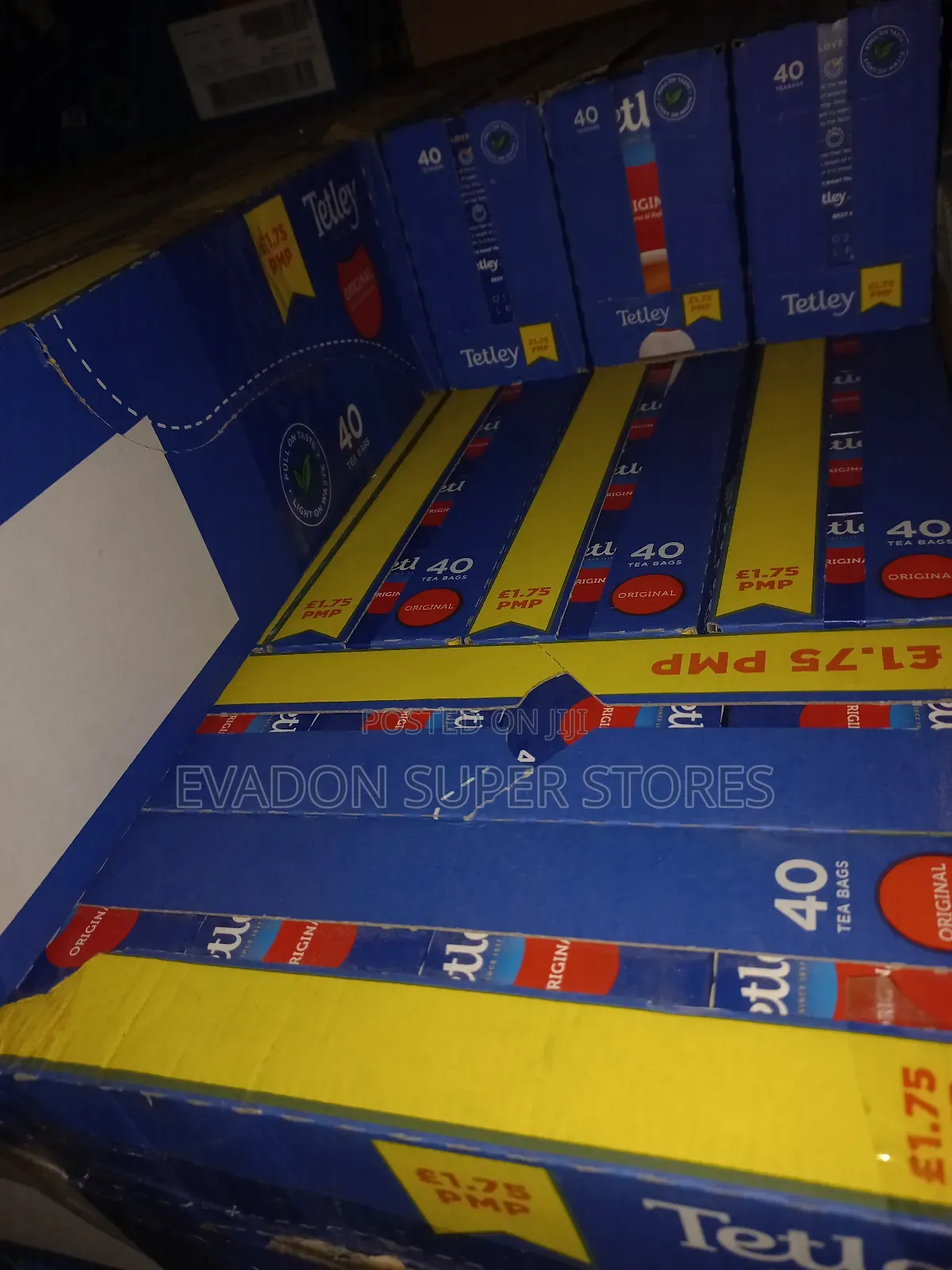 Tetley Tea Original, 40tea Bags By6
