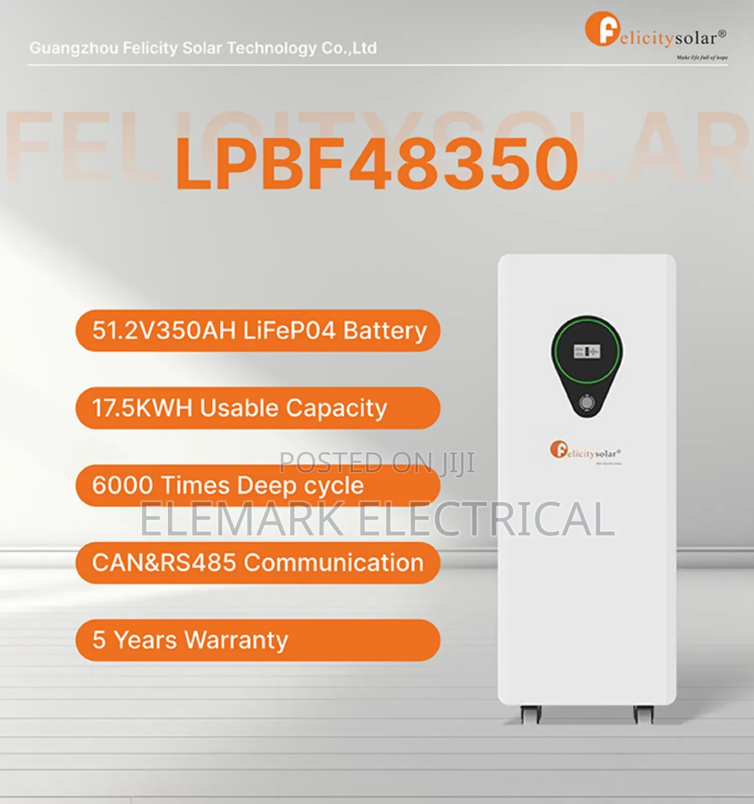 Felicity Solar Lithium 48v,51.2volts ,10kwh,17kwh