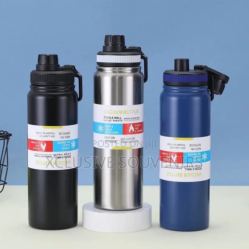 Large Capacity Leakproof Luxury Sport Thermos Water Bottle