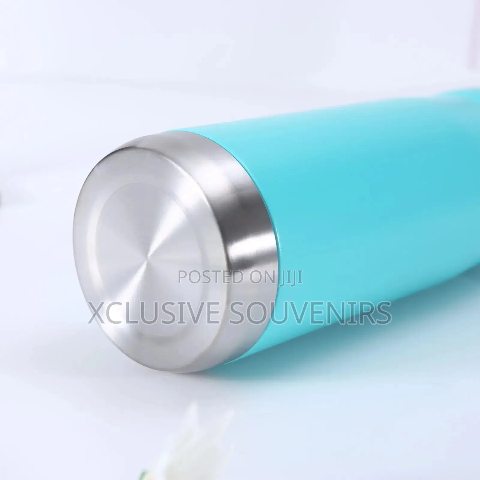 Vacuum Stainless Steel Tumbler Handle Lid and Straw