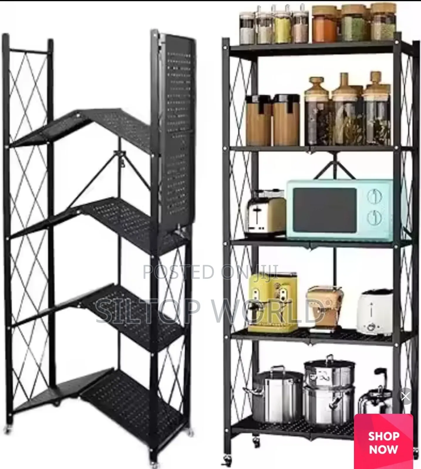 Heavy-duty Multipurpose 5 Layers Storage Rack