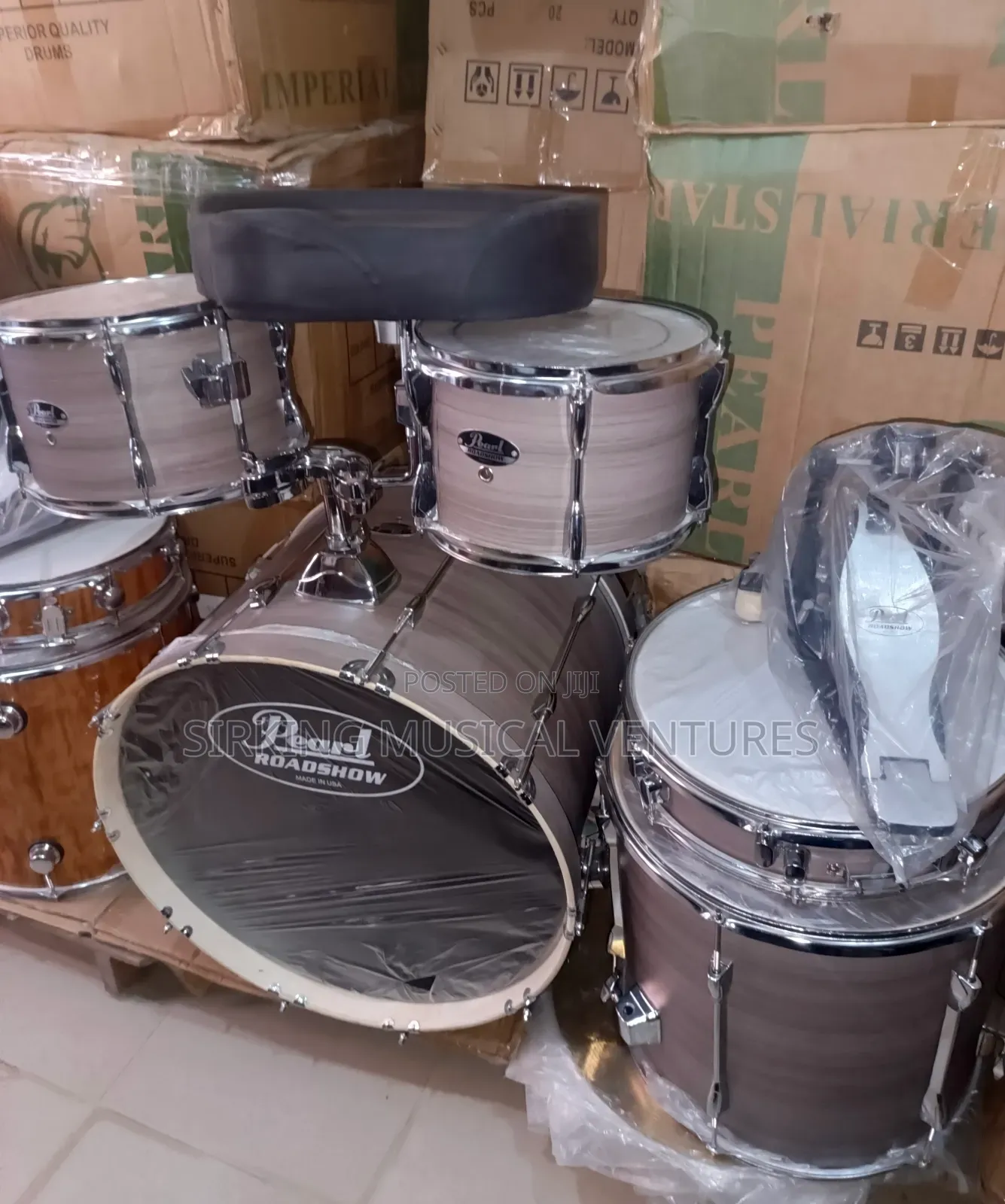 Pearl Roadshow With Power Lux and Single Pool 5sets