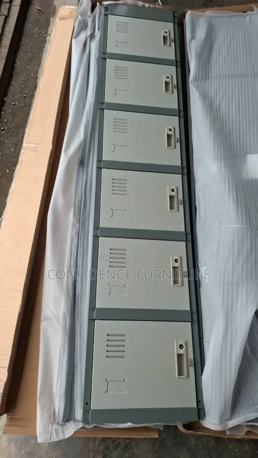 Original Quality Metal 6 Vertical Drawer Cabinet