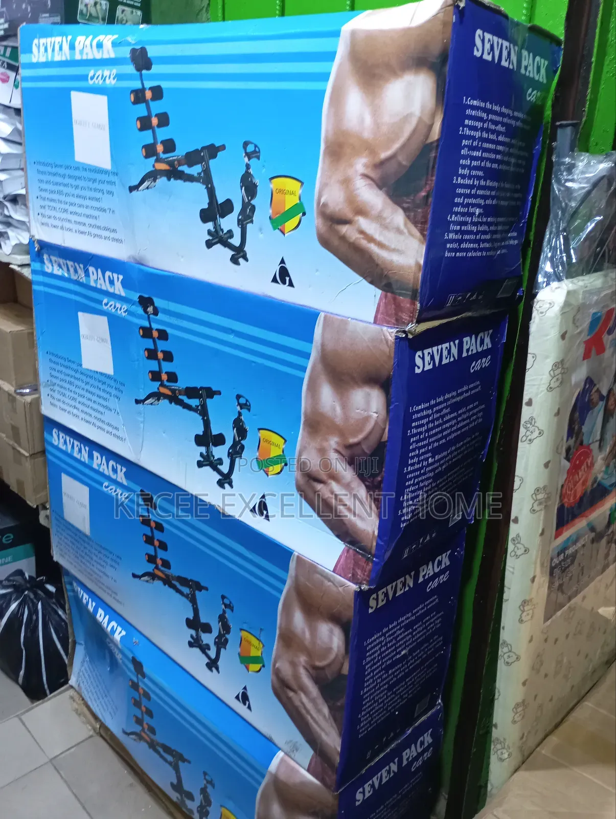 Seven Pack Excersie Machine