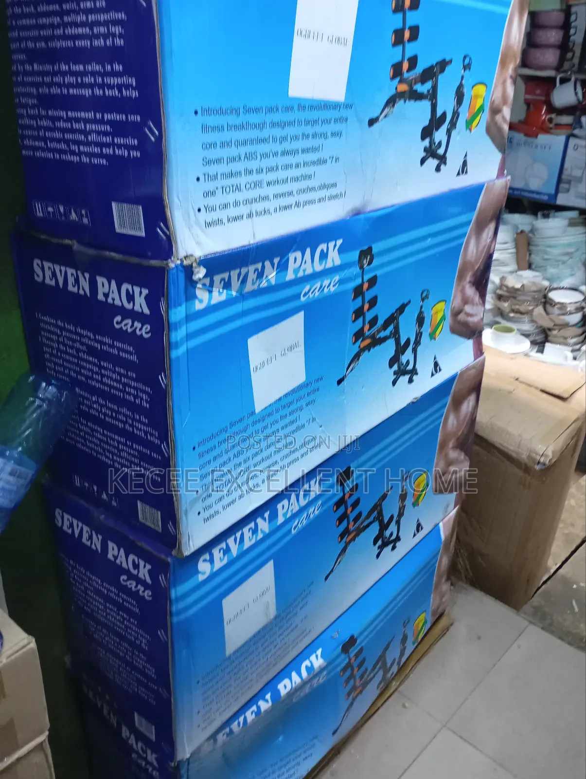 Seven Pack Excersie Machine