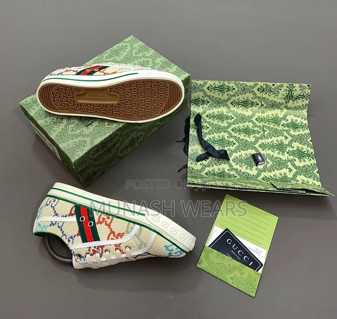 Original Gucci Tennis Sneakers