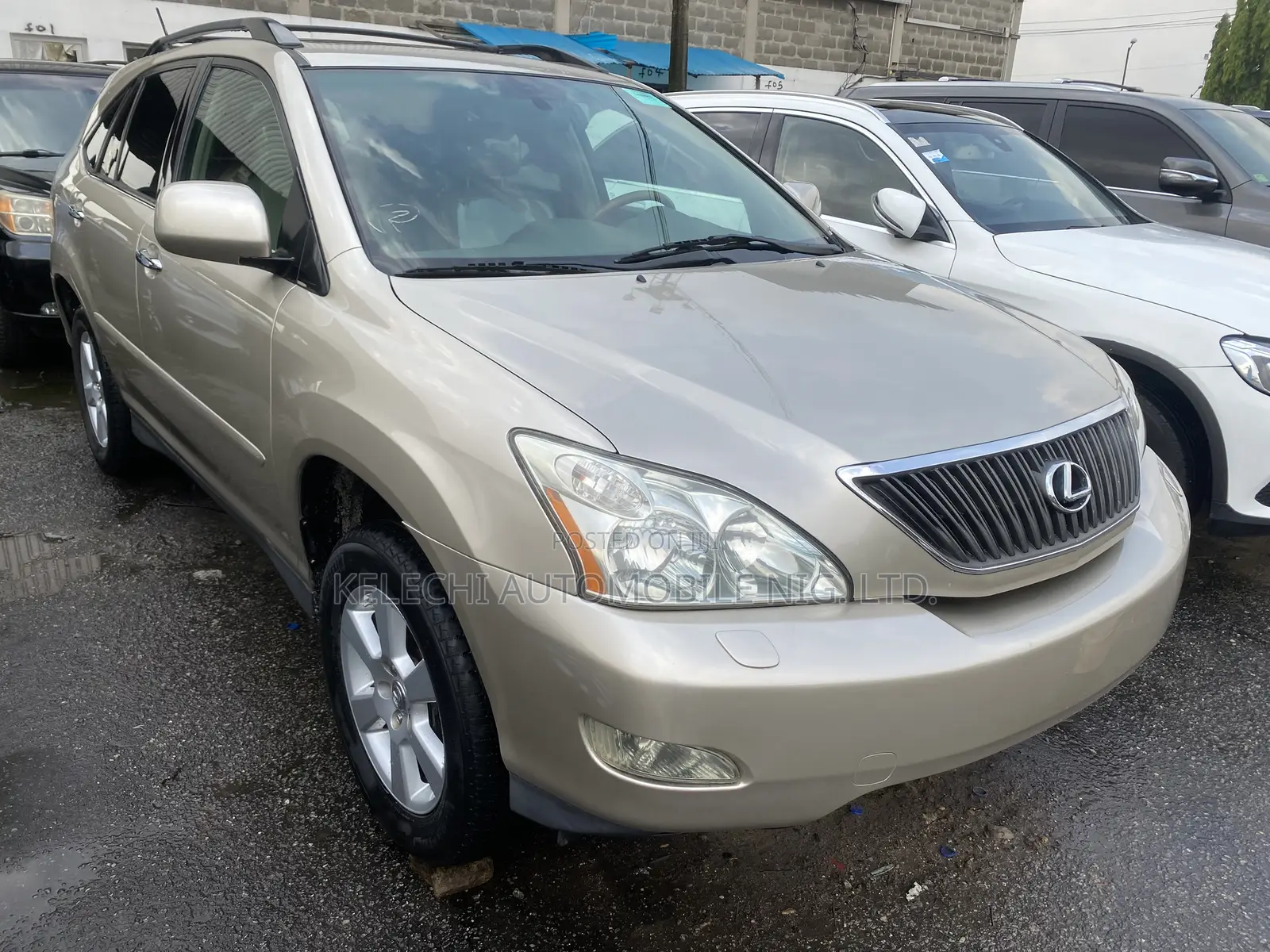 Lexus RX 350 2007 Gold