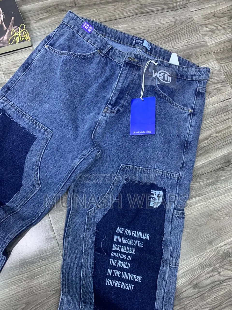 Luxury Baggy Flair Turkey Jean