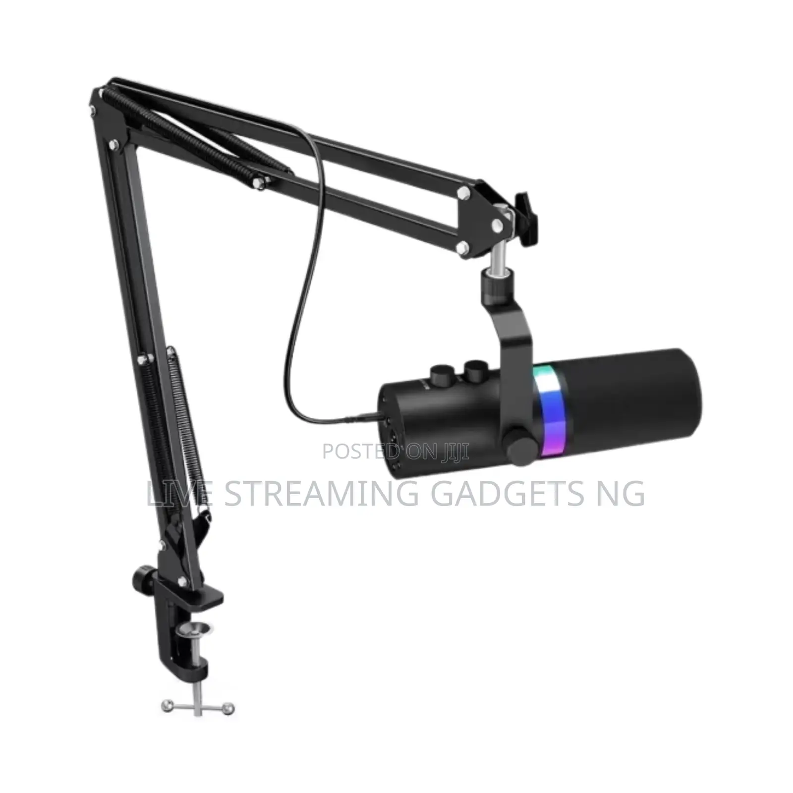 Muse Nv7 Podcast Microphone With RGB and Stand