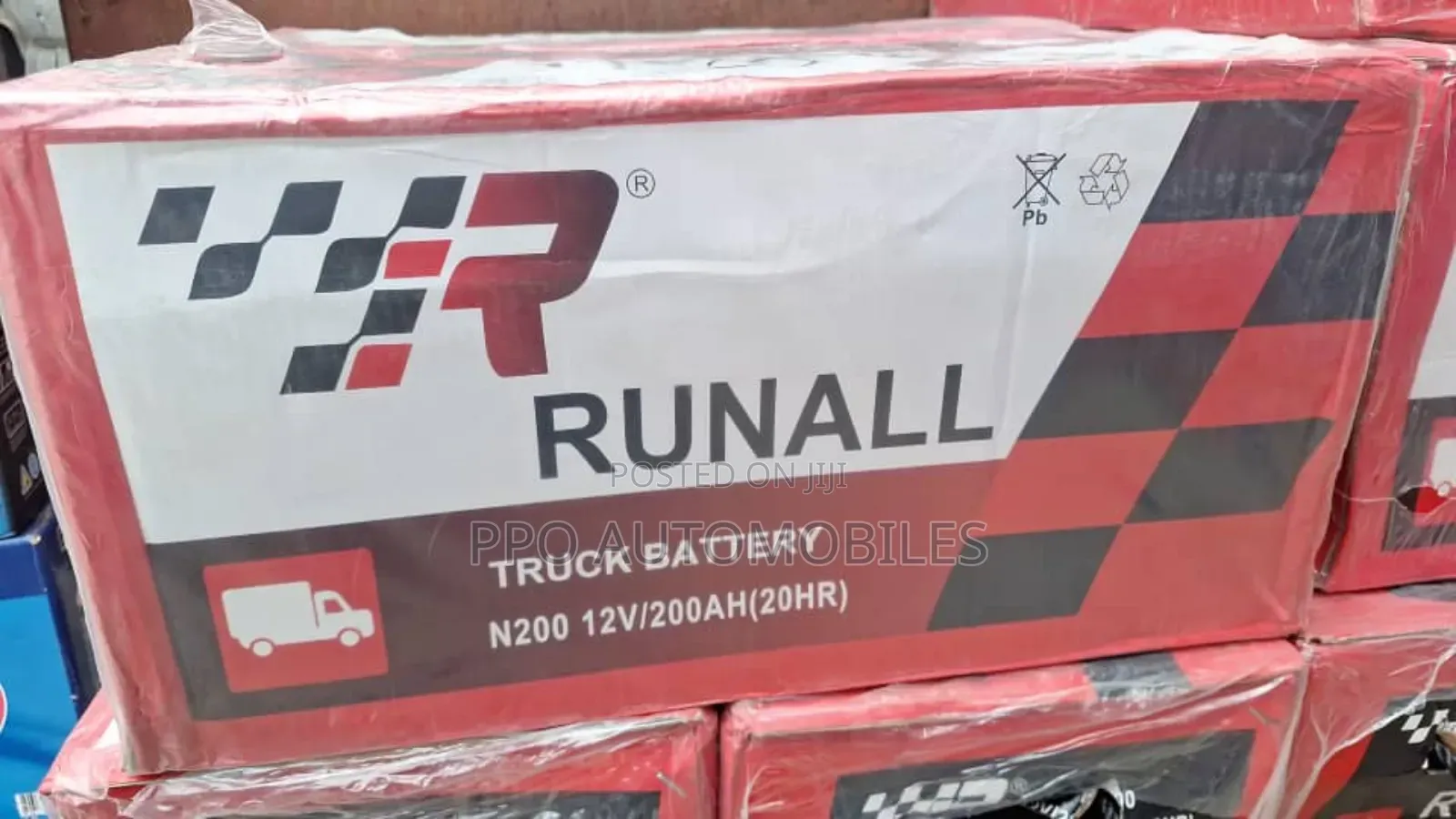 12v 200ah Runall Mf Korea Tech Battery