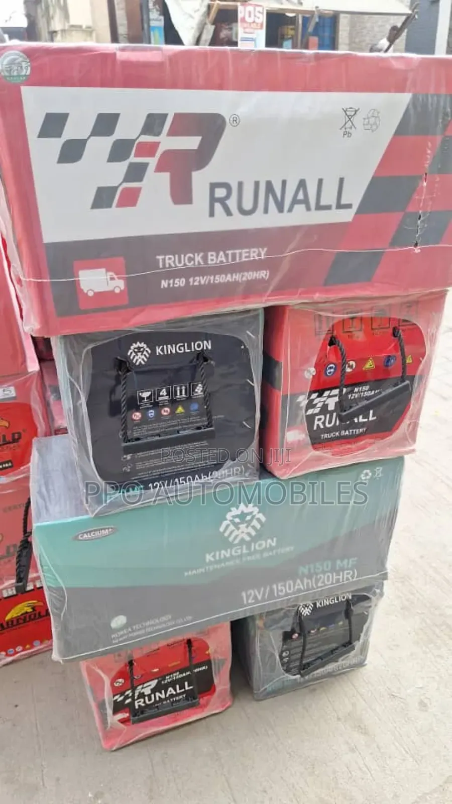 12v 150ah Kinglion Mf Heavy Duty Battery