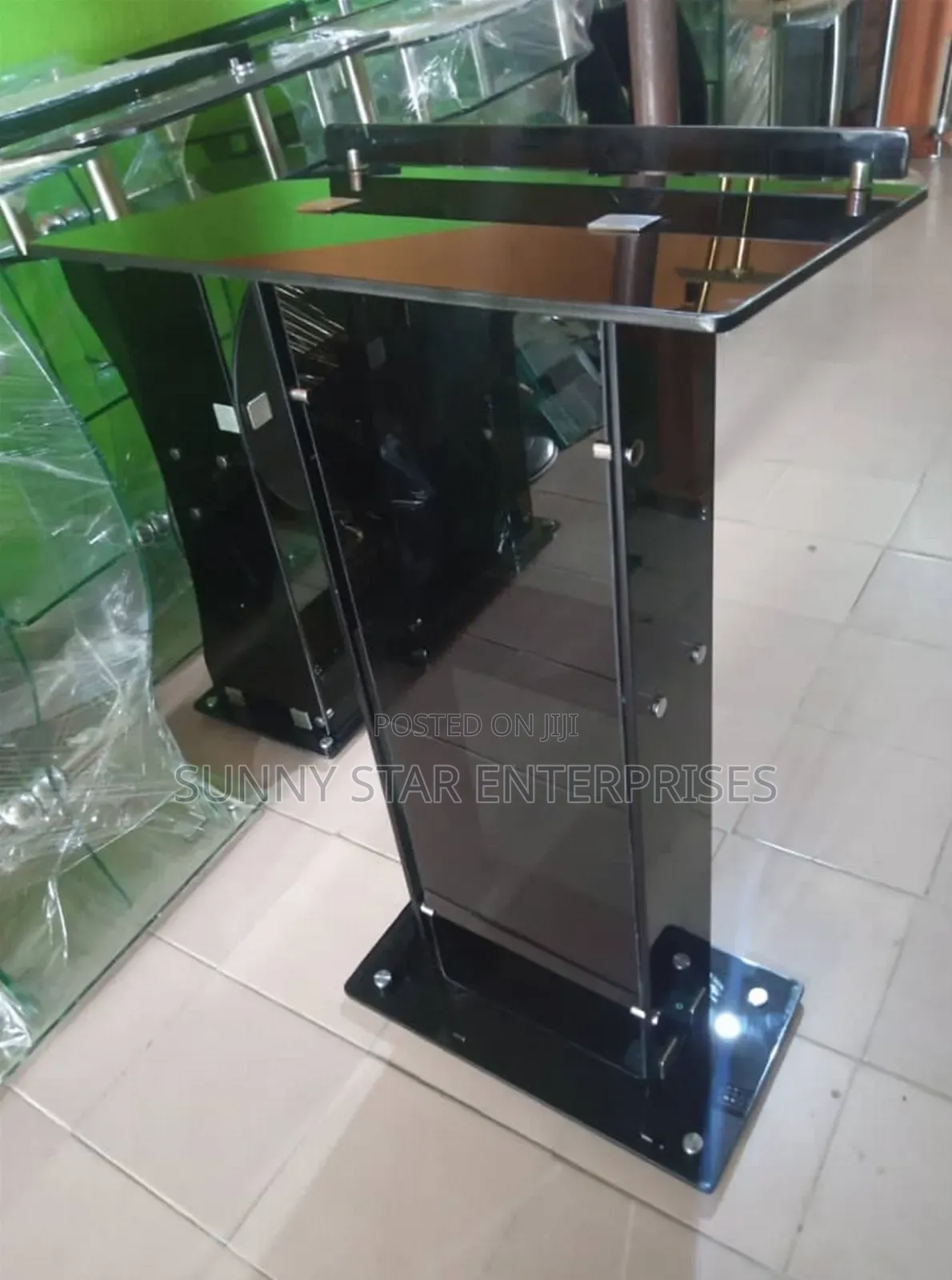 High Quality Executive Thick Glass Pulpit for Church