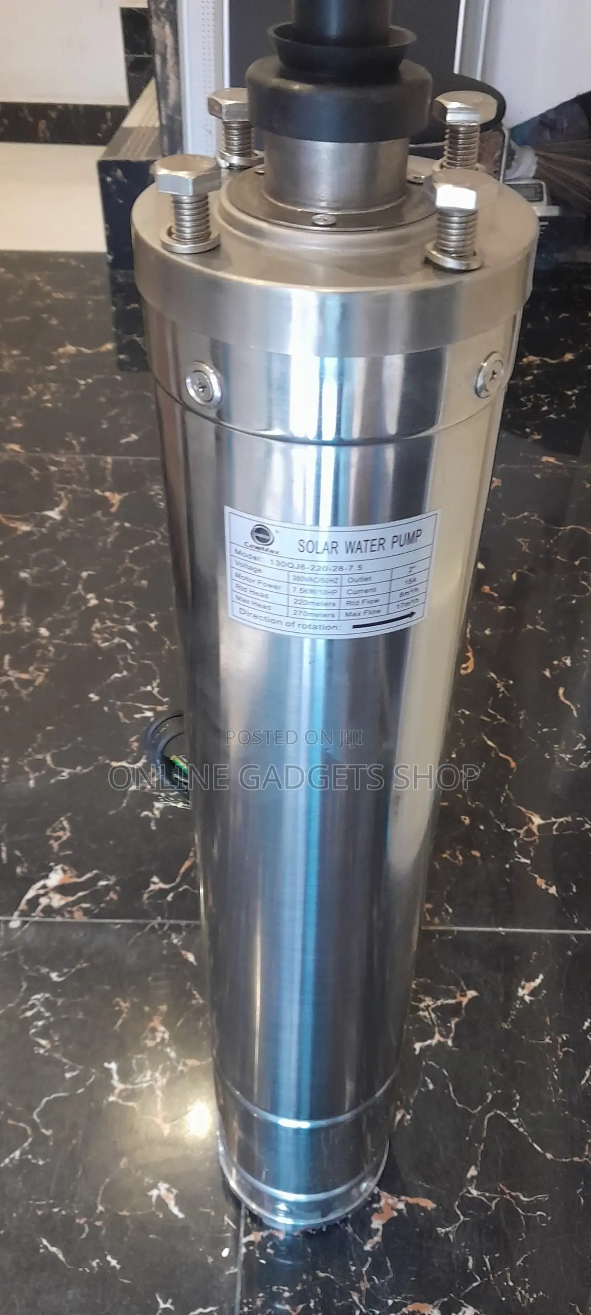 10hp Submersible Solar Water Pumb