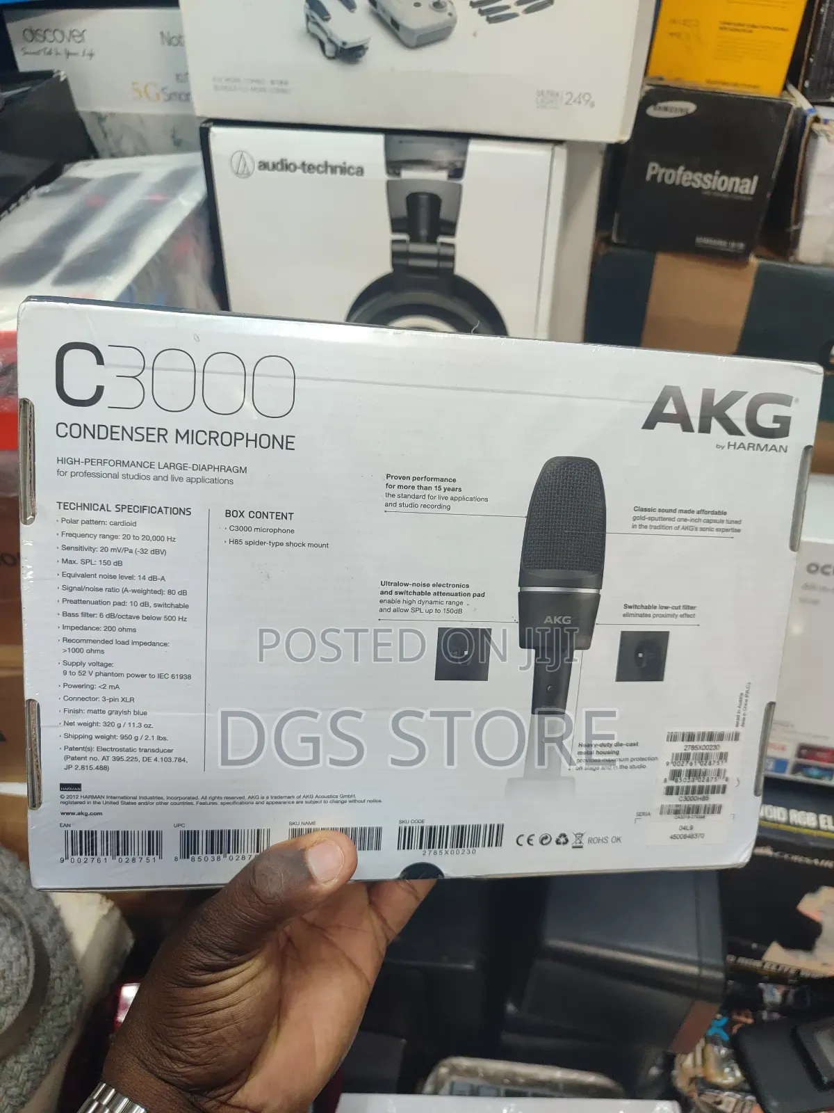 Akg C3000 Condenser Microphone