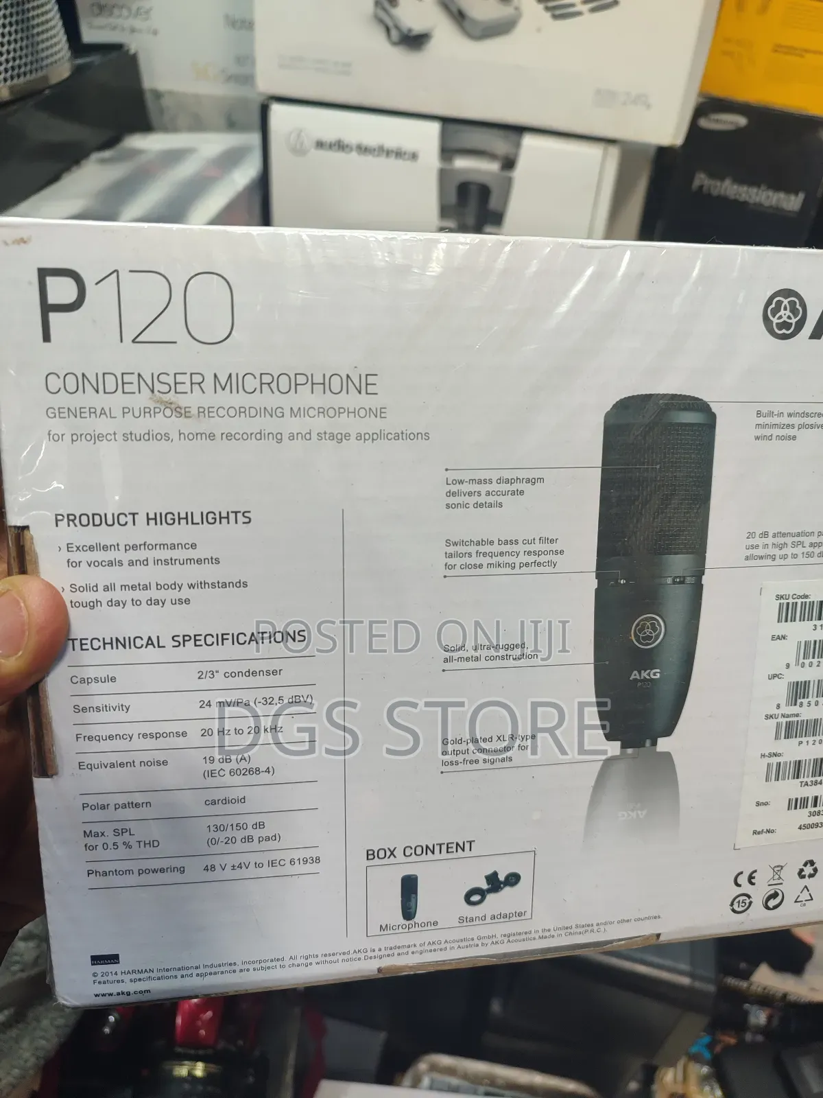 AKG P120 Condenser Microphone