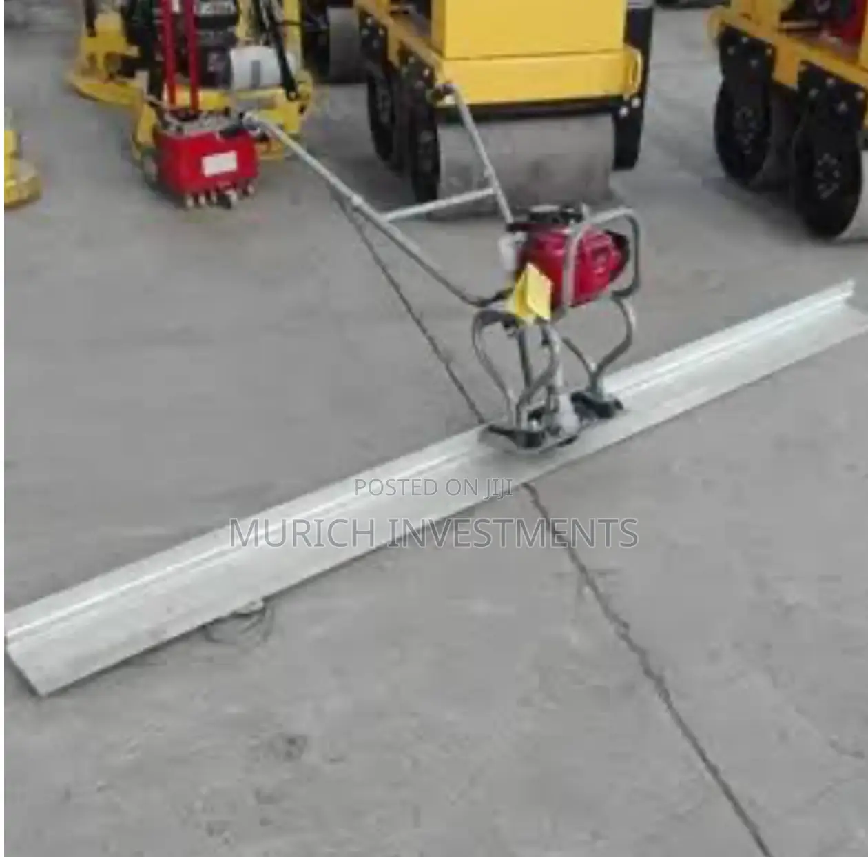 Concrete Power Vibrating Screeder With 4meter Board 13ft