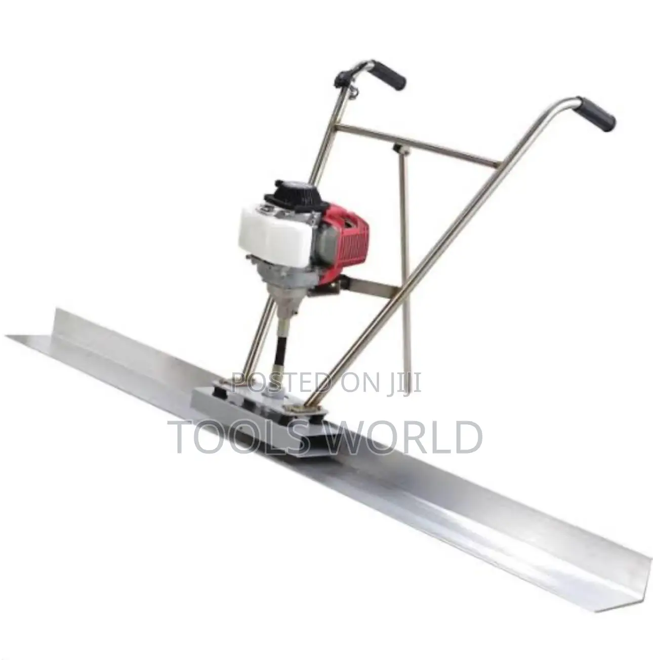 Concrete Bull Float Power Vibrating Screed With 4meter Board