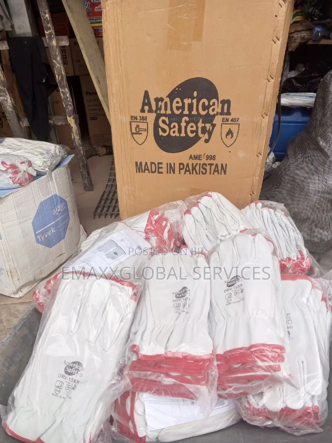 Short Safety Argon Glove