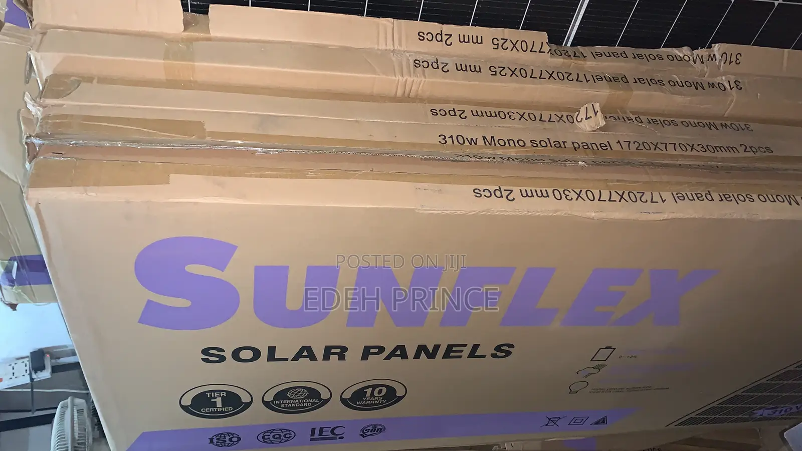 310watts Sun Flex Solar Panels