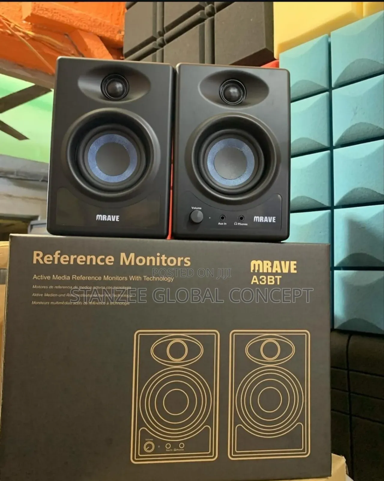Mrave A3bt Active Studio Monitor Speaker