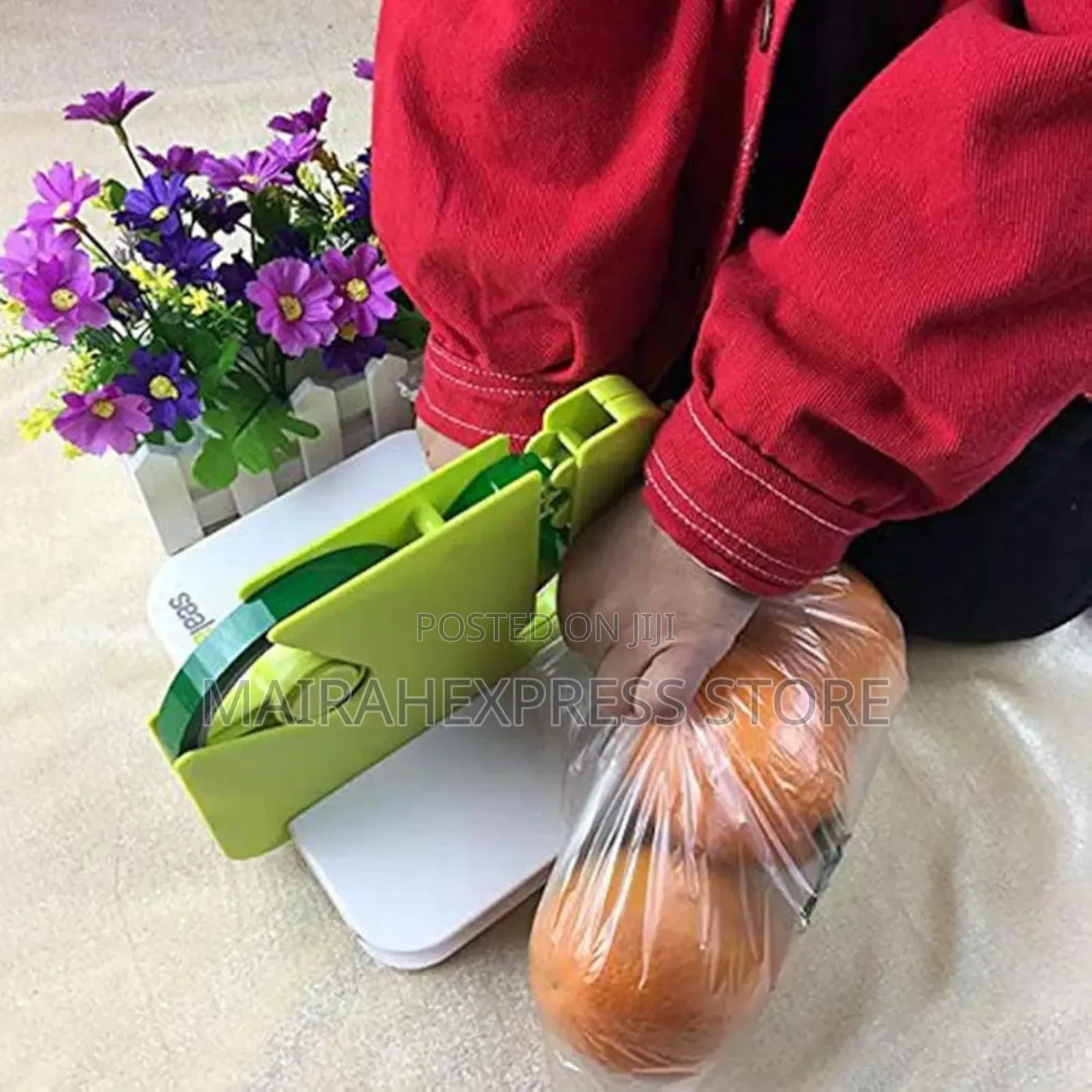 Portable Bag Sealing Device With Tape
