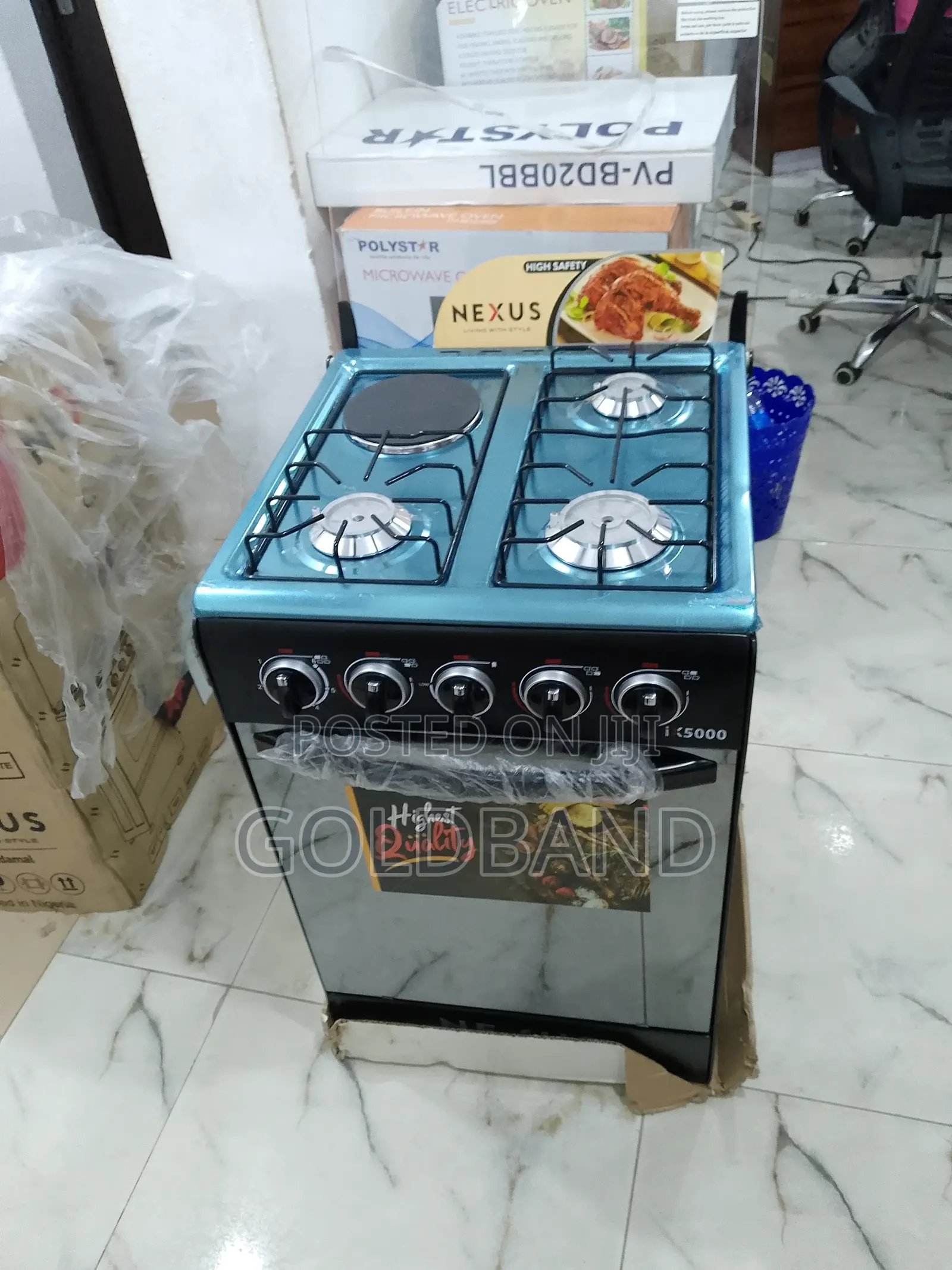 Nexus 3+1 Auto Ignition Gas Cooker (Meal Made Easy)