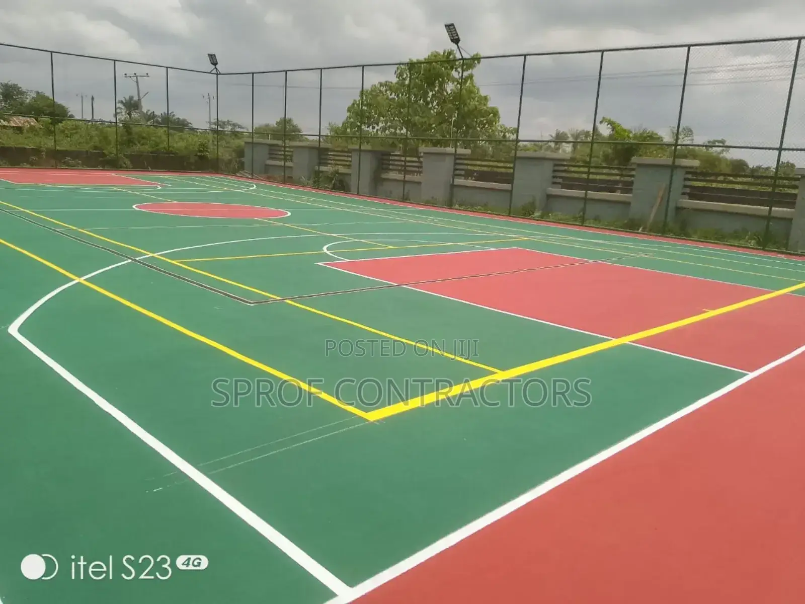 Tenis /Tartan Track Installation