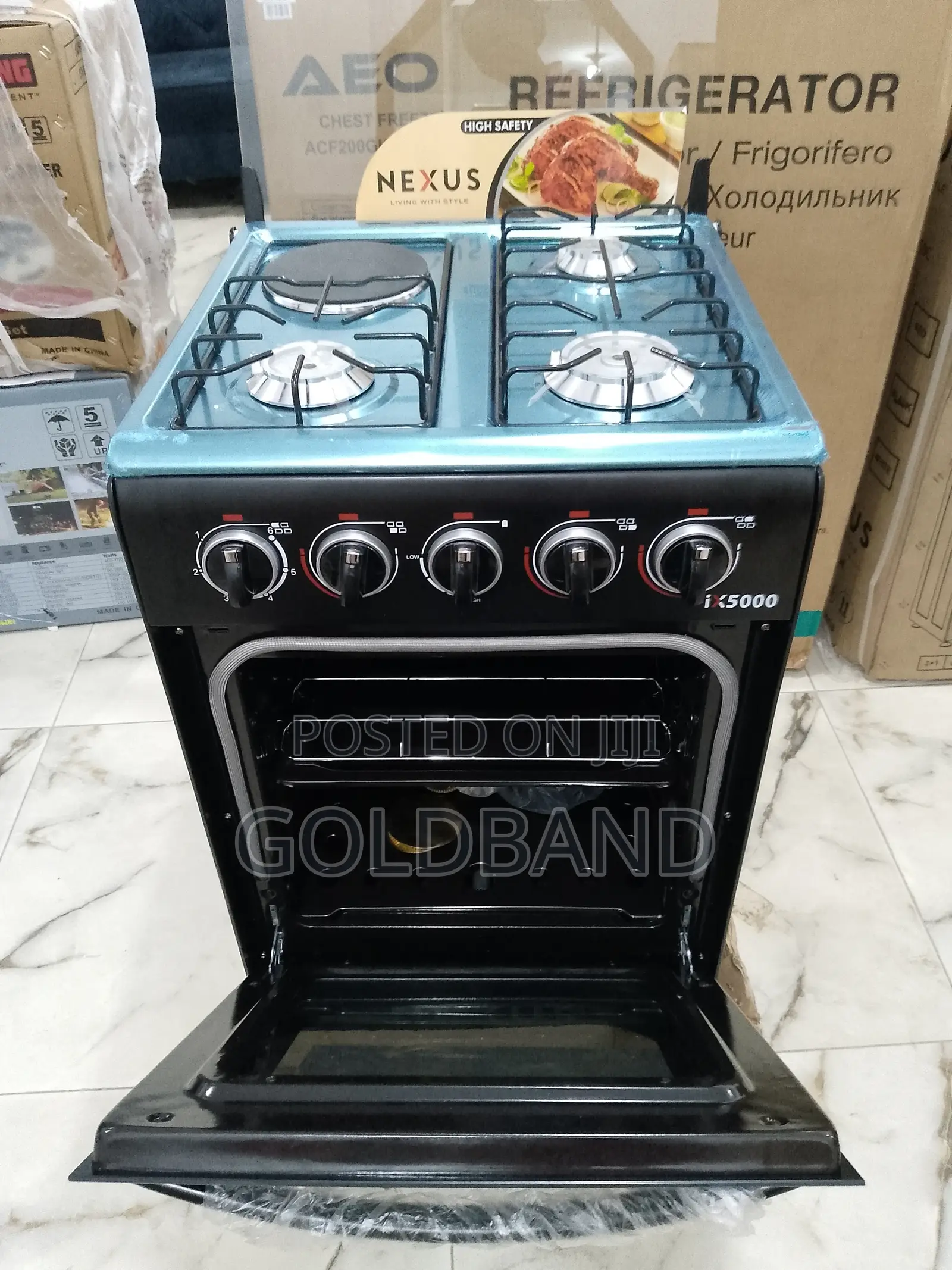 Nexus 3+1 Nx-5055bc Auto Ignition Gas Cooker (Cook Master)