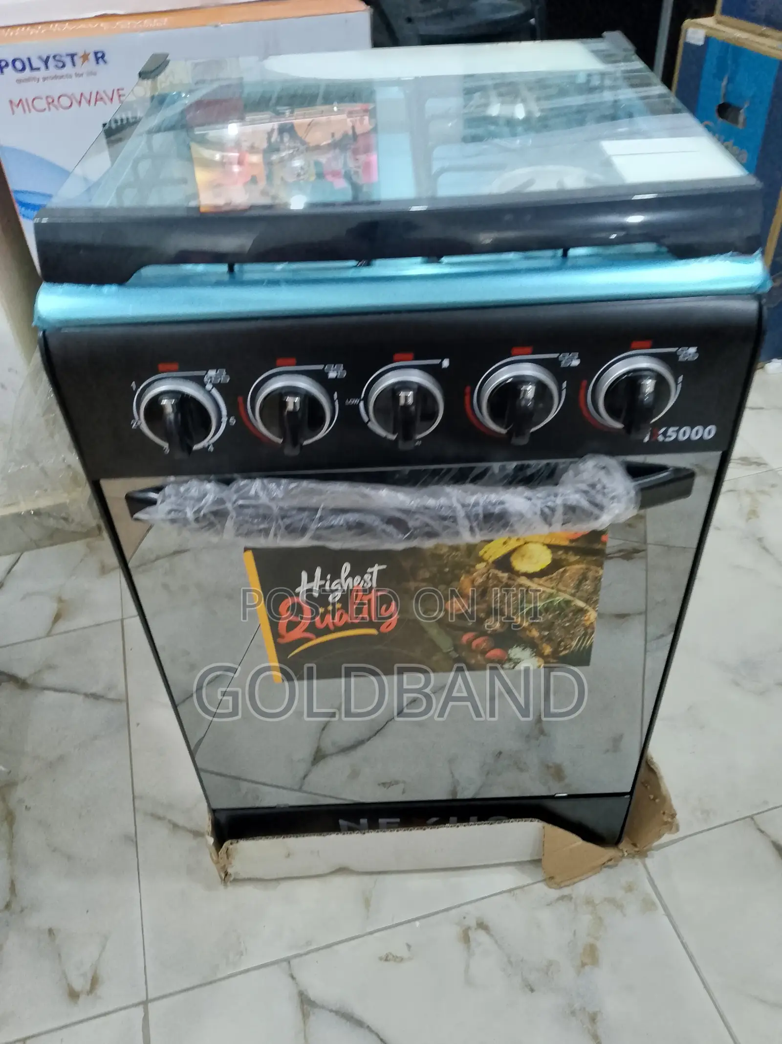 Nexus 3+1 Nx-5055bc Auto Ignition Gas Cooker (Kitchen King)