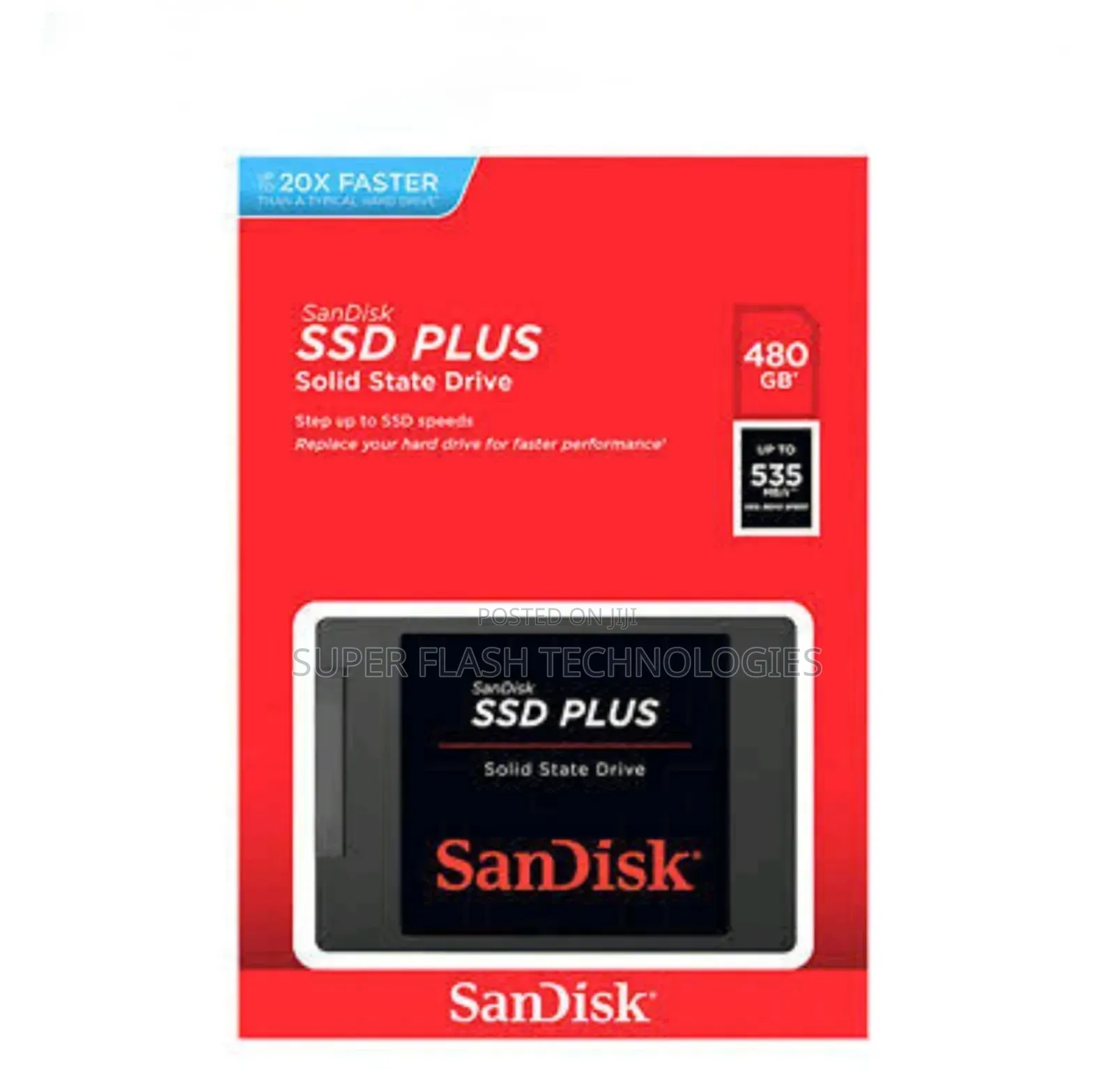 Sandisk SSD Plus 480gb Internal SSD