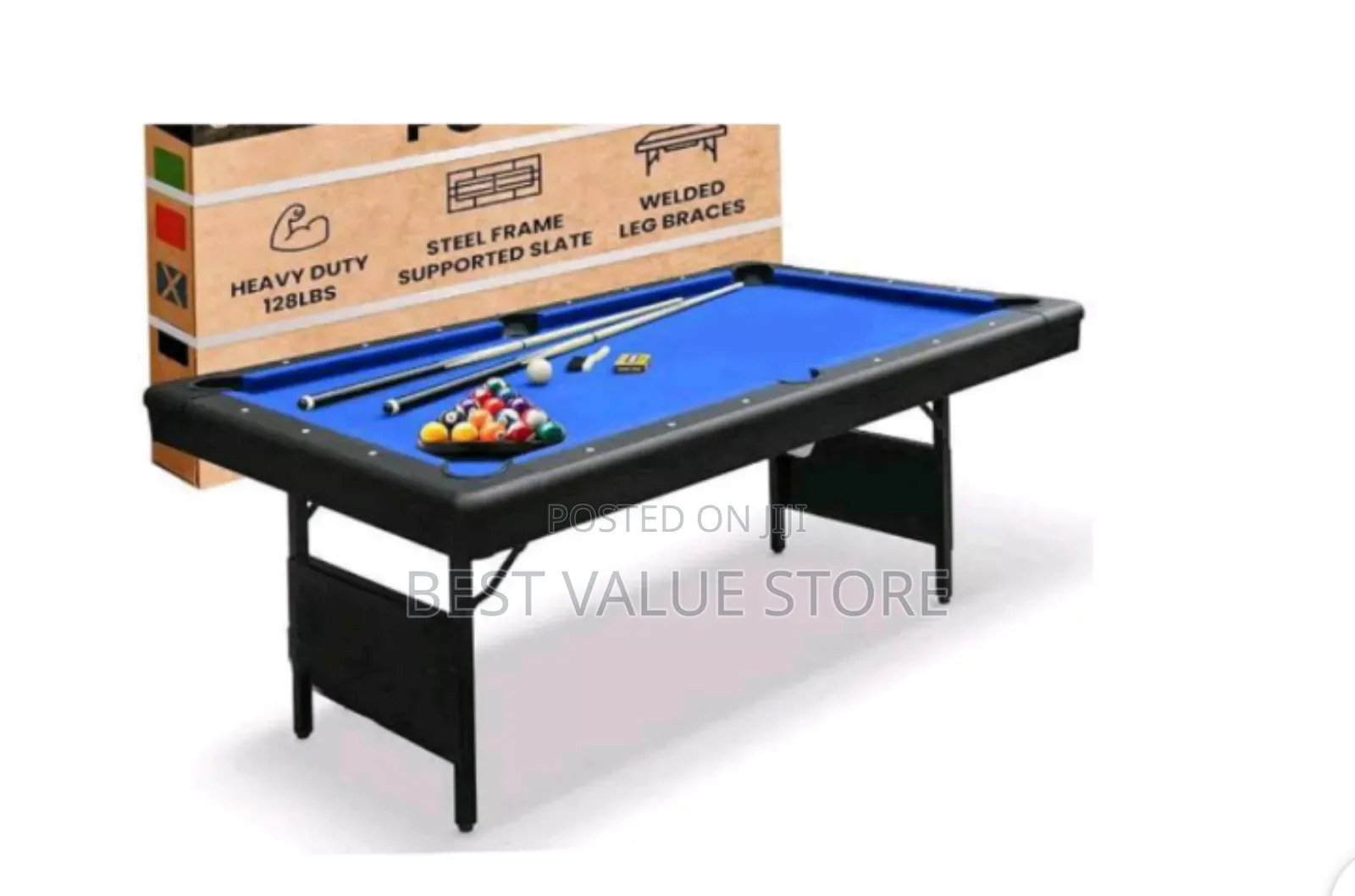 6ft Foreign Snooker Board Iron Leg