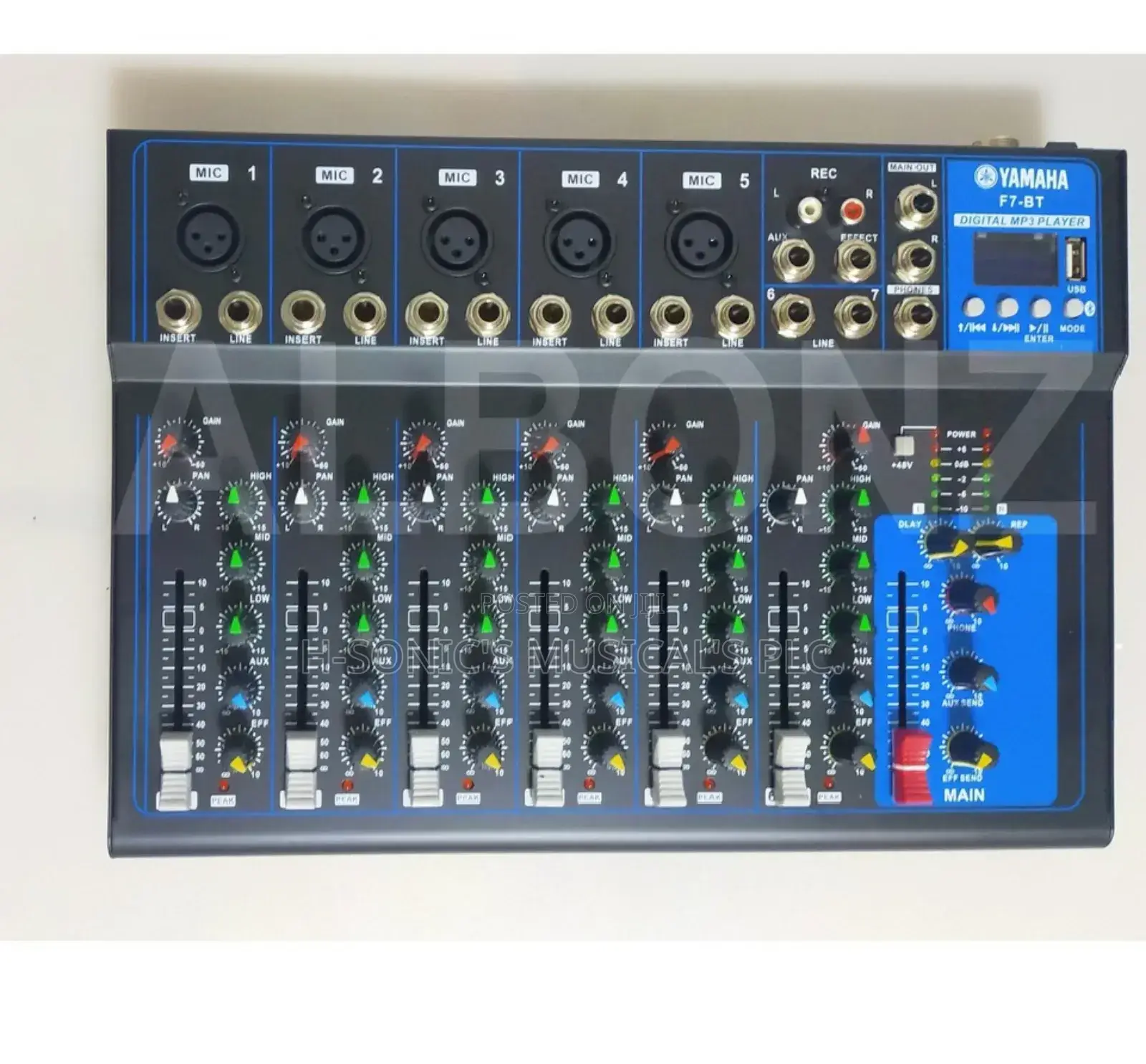 Professional F7 Yamaha Bluetooth Mixer