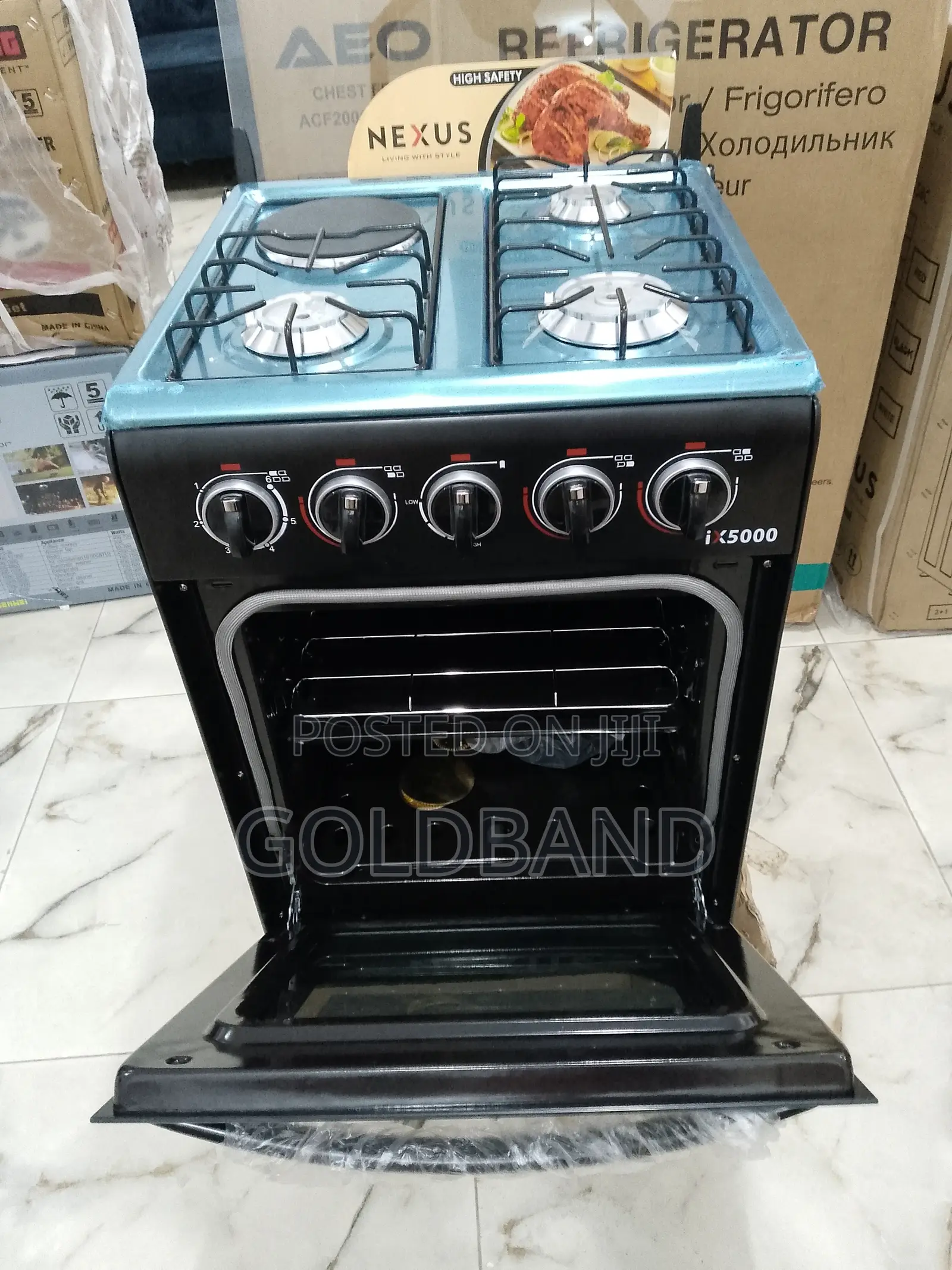 Nexus 3+1 Nx-5055bc Auto Ignition Gas Cooker (Meal Master)