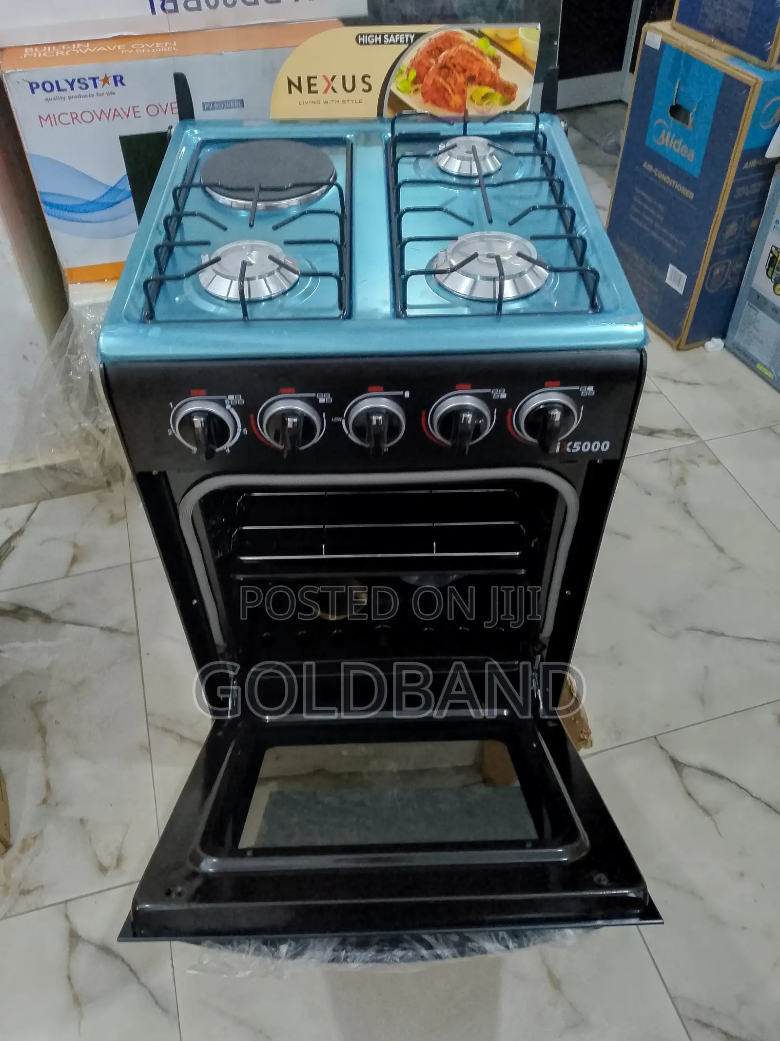 Nexus 3+1 Nx-5055bc Auto Ignition Gas Cooker (Meal Maker)