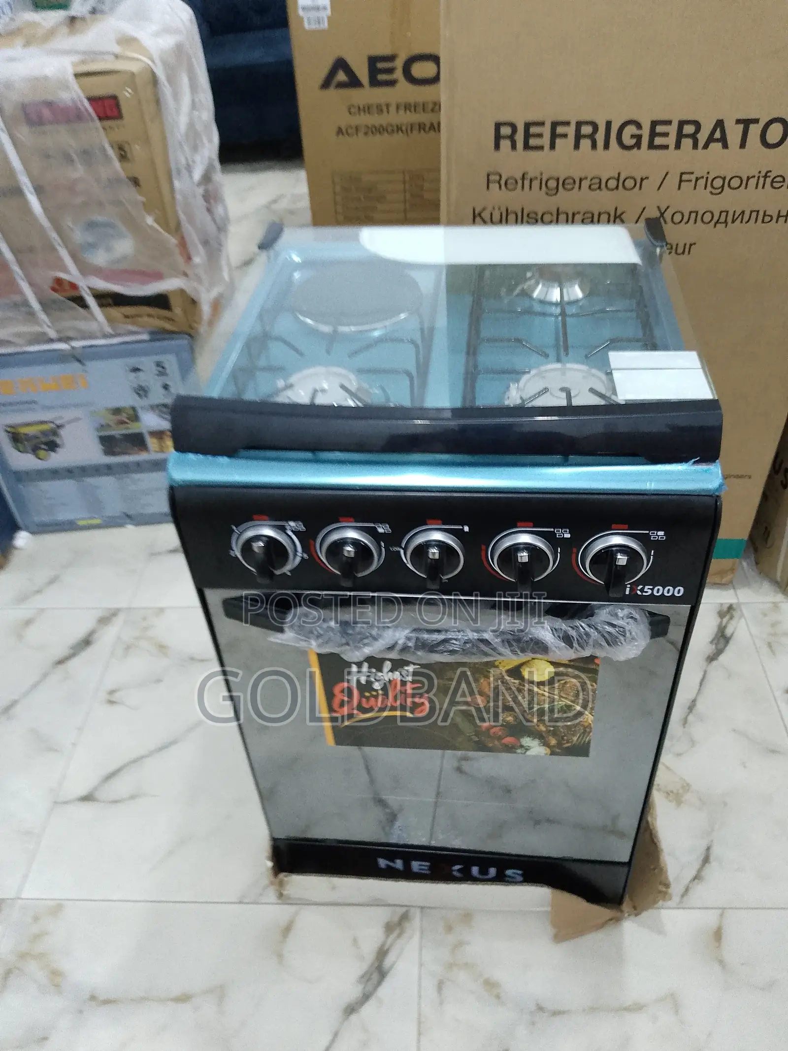 Nexus 3+1 Nx-5055bc Smart Auto Ignition Gas Cooker