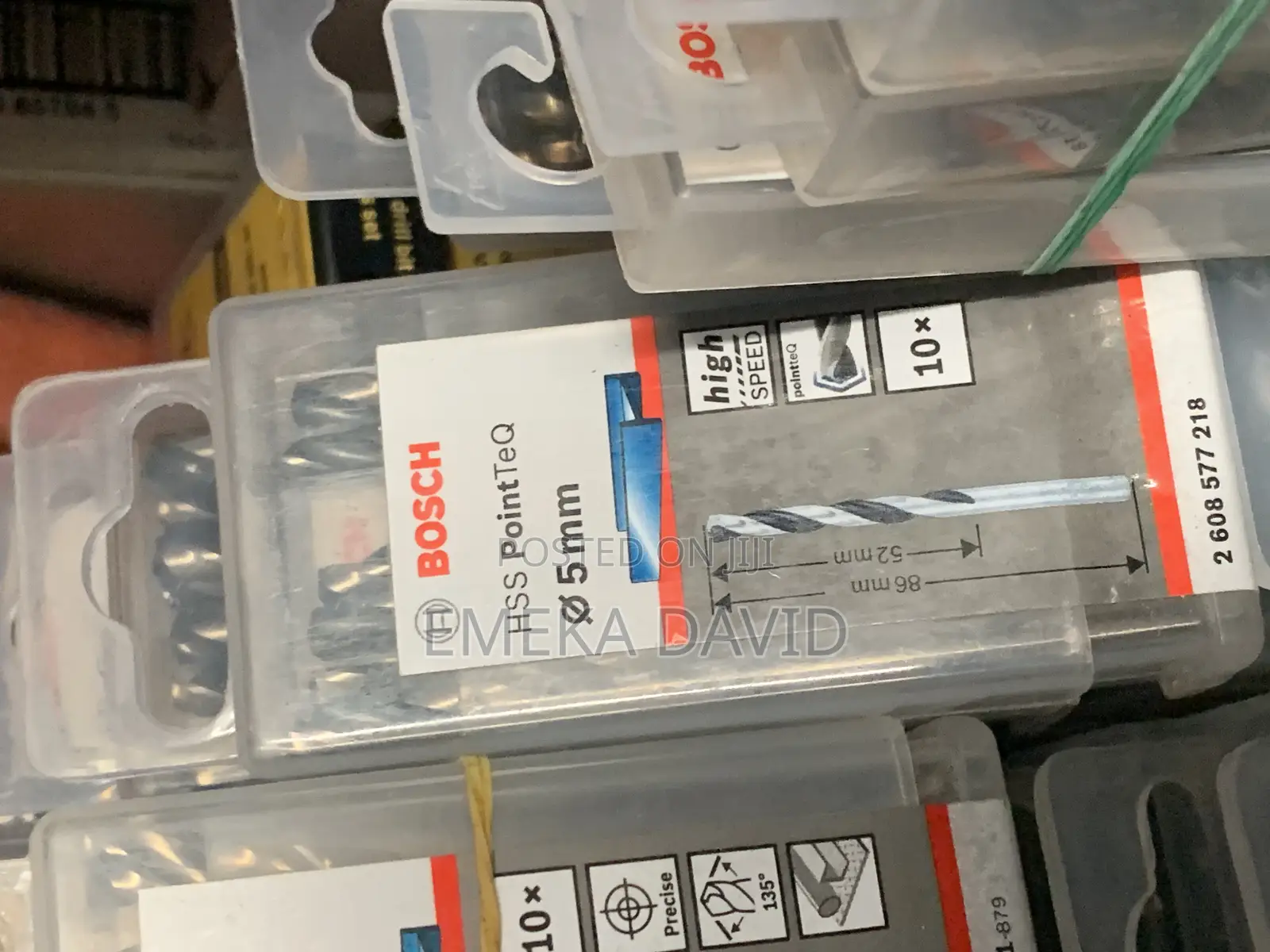 5 Mm Bosch Metal Drilling Bits