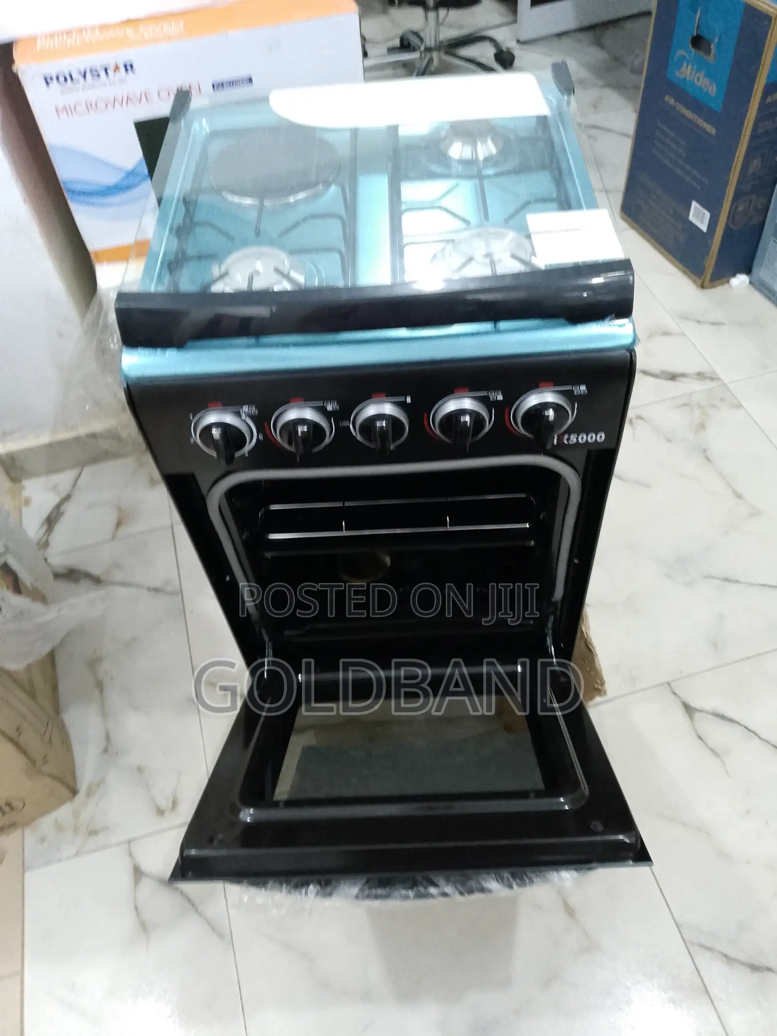 Nexus 3+1 Nx-5055bc Hygienic Auto Ignition Gas Cooker